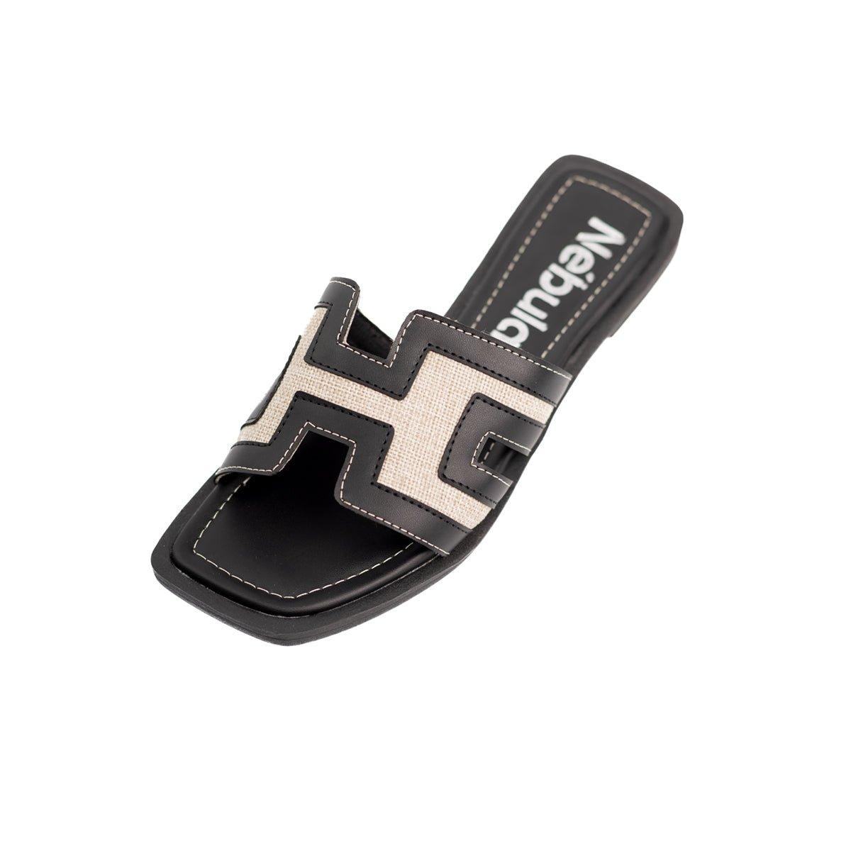 SANDALIAS CASUALES MUJER HORUS 3.0 NEGRO - 5