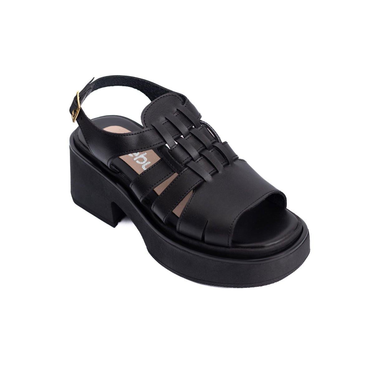 SANDALIAS CASUALES MUJER CANDIA NEGRO - 5