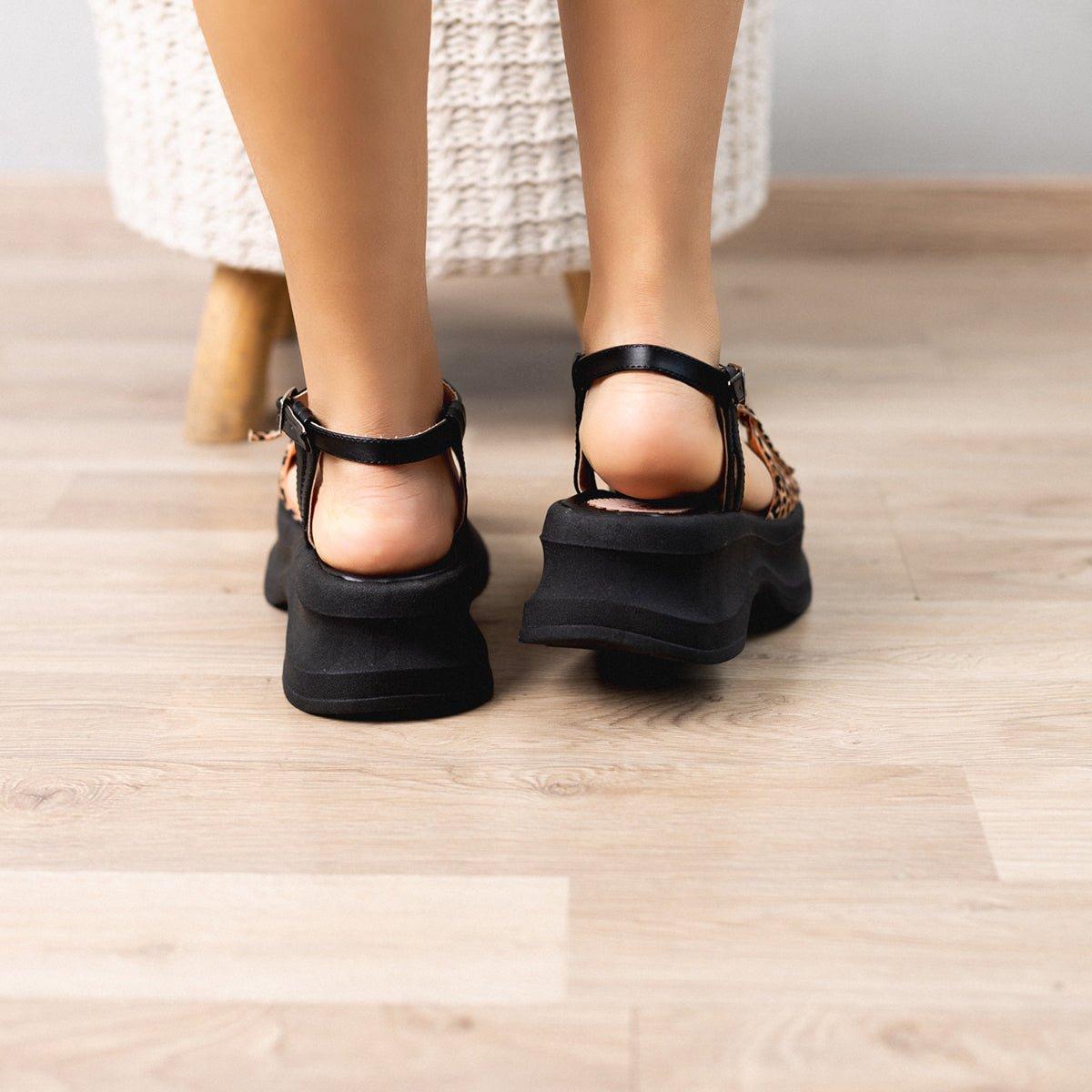SANDALIAS CASUALES MUJER LUIBOV PRINT - 3
