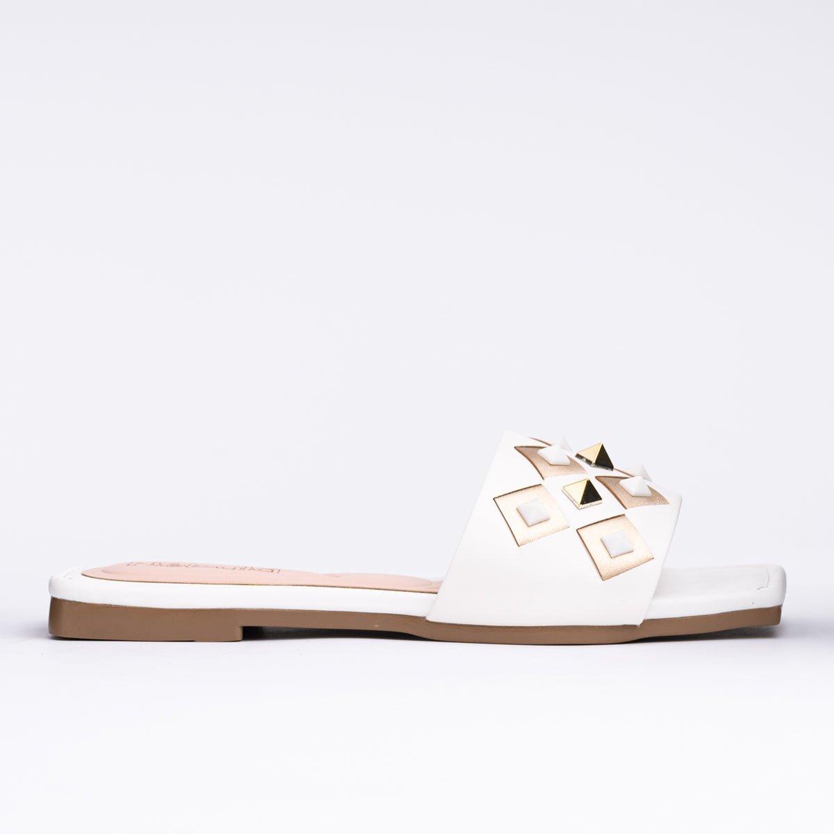 SANDALIAS CASUALES MUJER IVANTIE BLANCO - 4