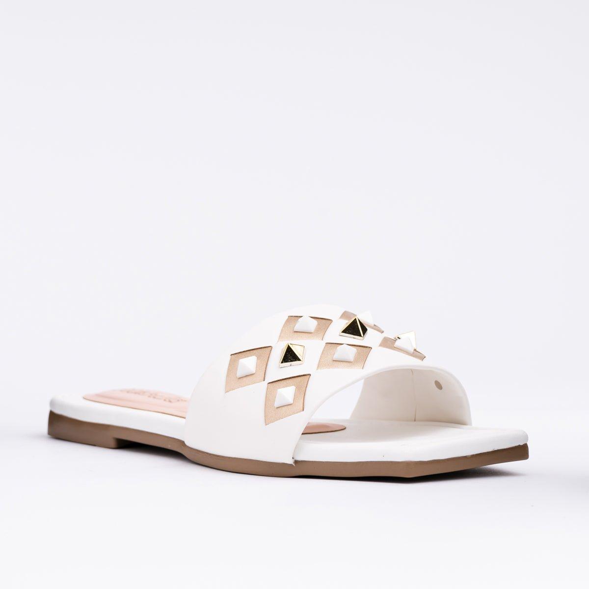 SANDALIAS CASUALES MUJER IVANTIE BLANCO - 5