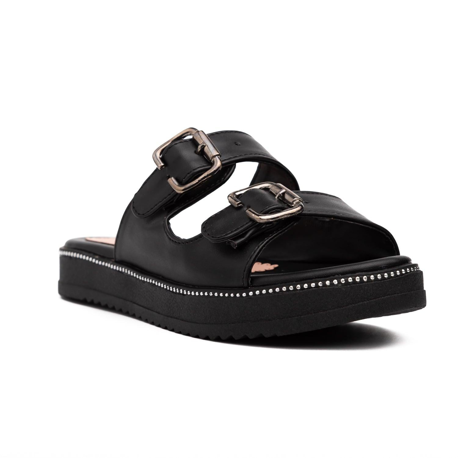 SANDALIAS CASUALES MUJER SUN NEGRO - 3