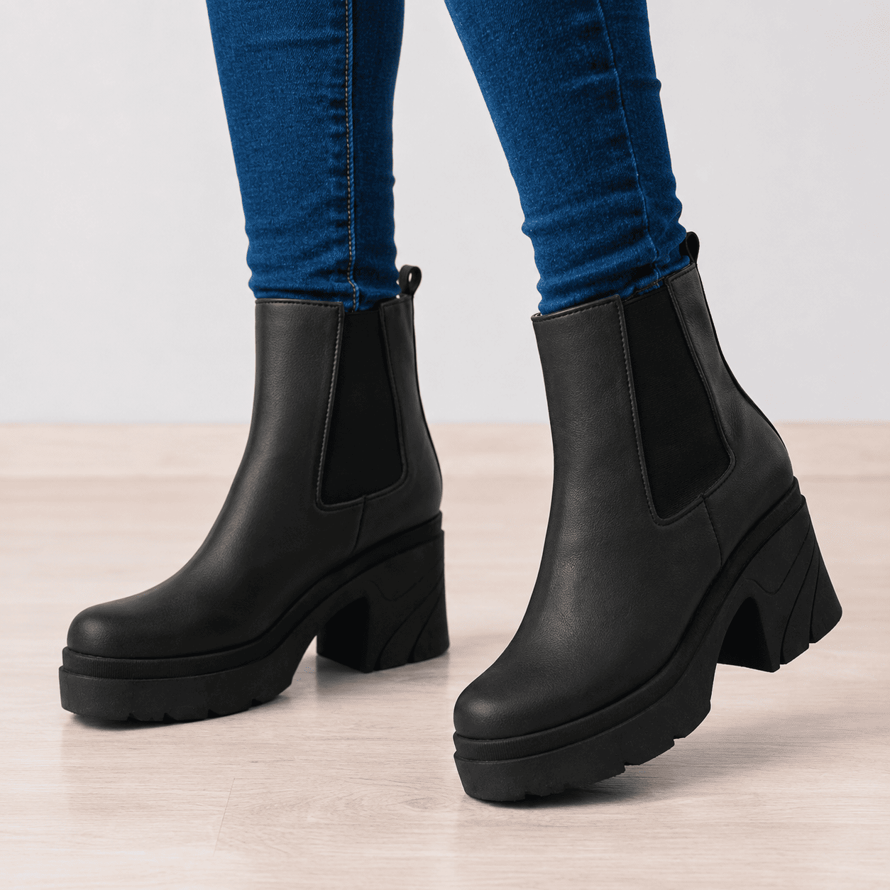 BOTAS MUJER RUSE NEGRO - 1