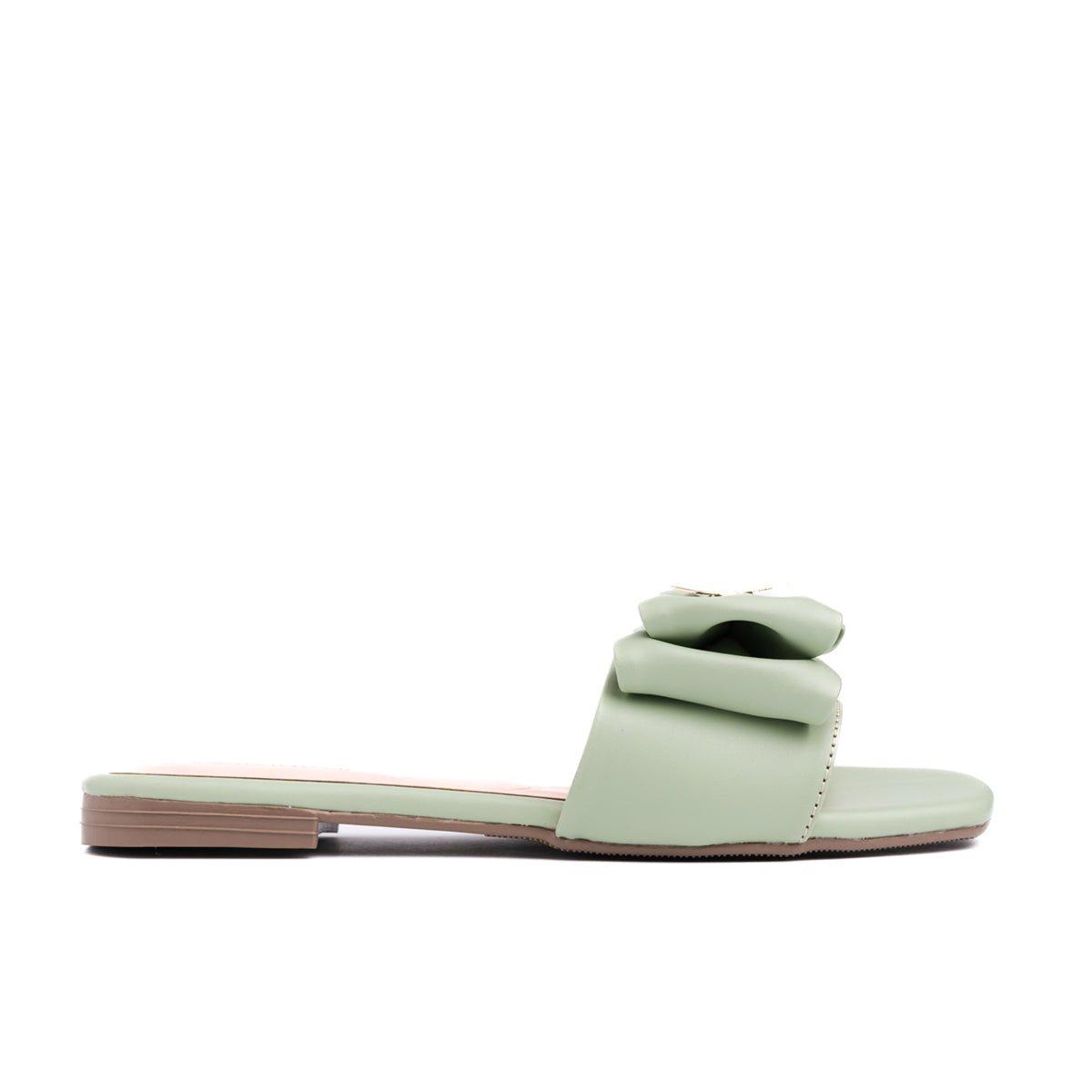 SANDALIAS CASUALES MUJER ANCA VERDE - 4