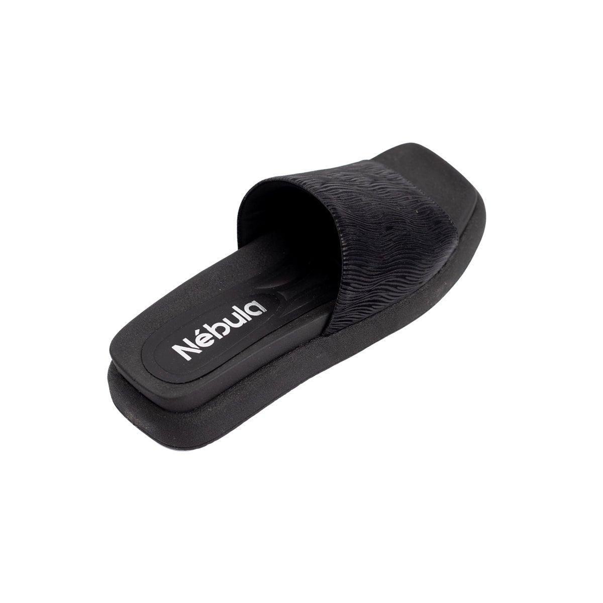 SANDALIAS CASUALES MUJER BOGGHI NEGRO - 4