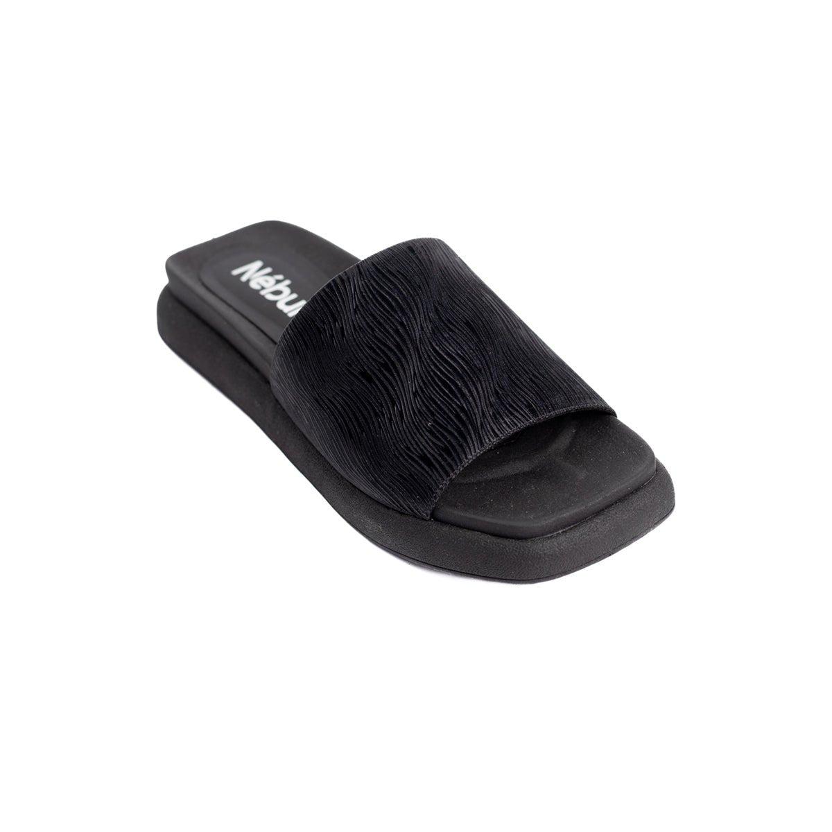 SANDALIAS CASUALES MUJER BOGGHI NEGRO - 6