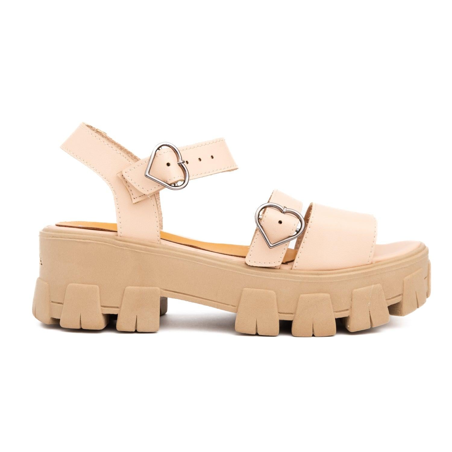 SANDALIAS CASUALES MUJER LANNION BEIGE - 2