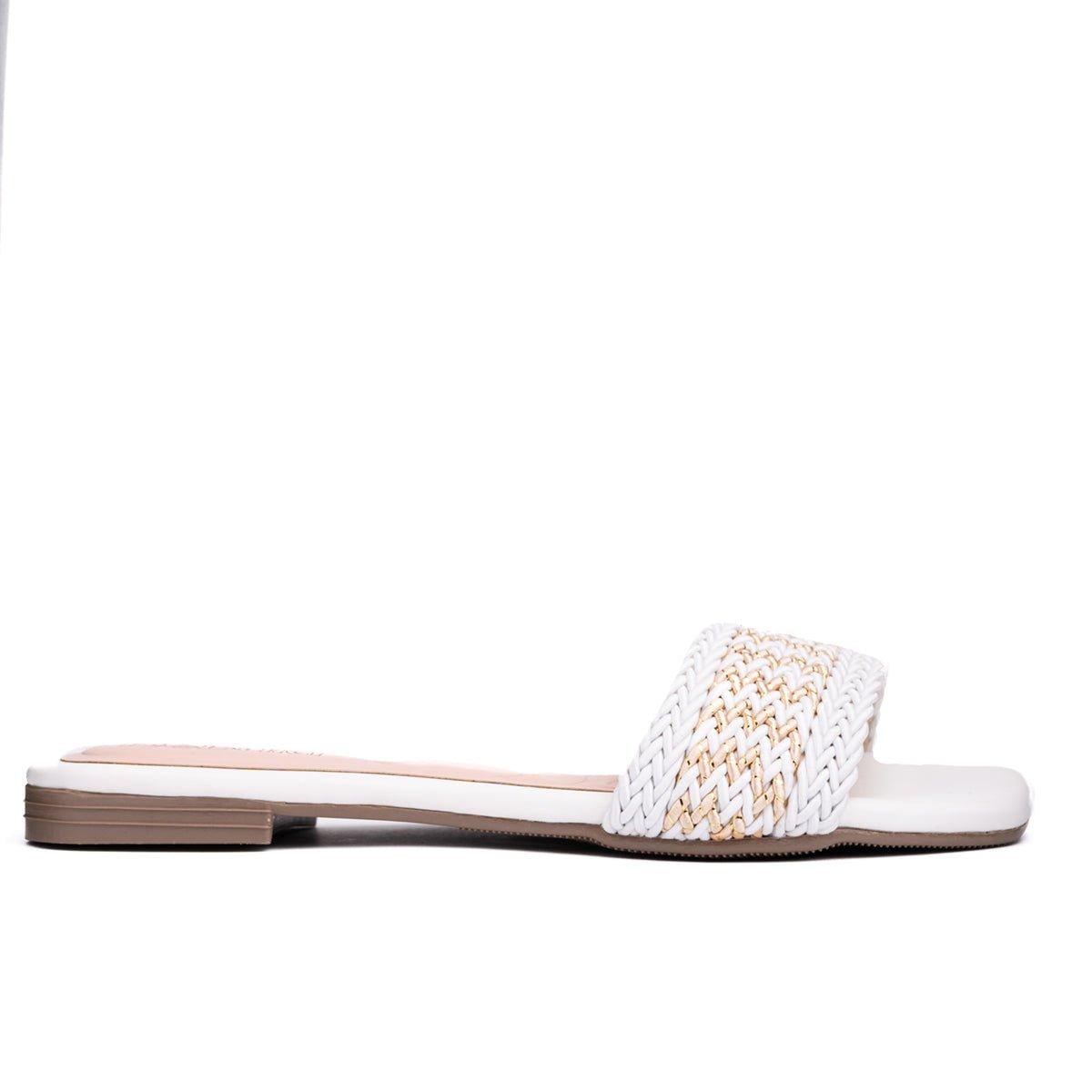 SANDALIAS CASUALES MUJER LOANA BLANCO - 4