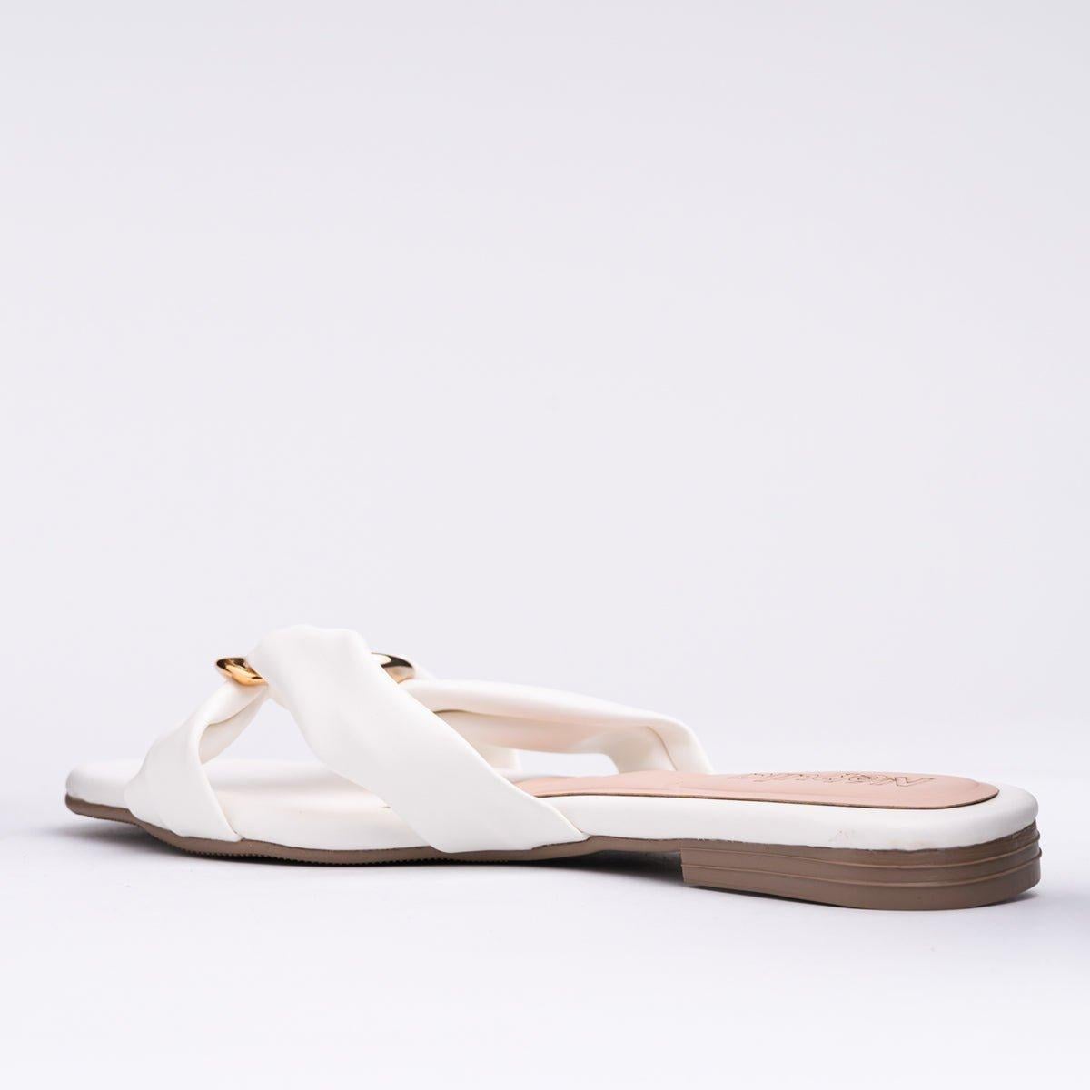 SANDALIAS CASUALES MUJER COSMINA BLANCO - 6