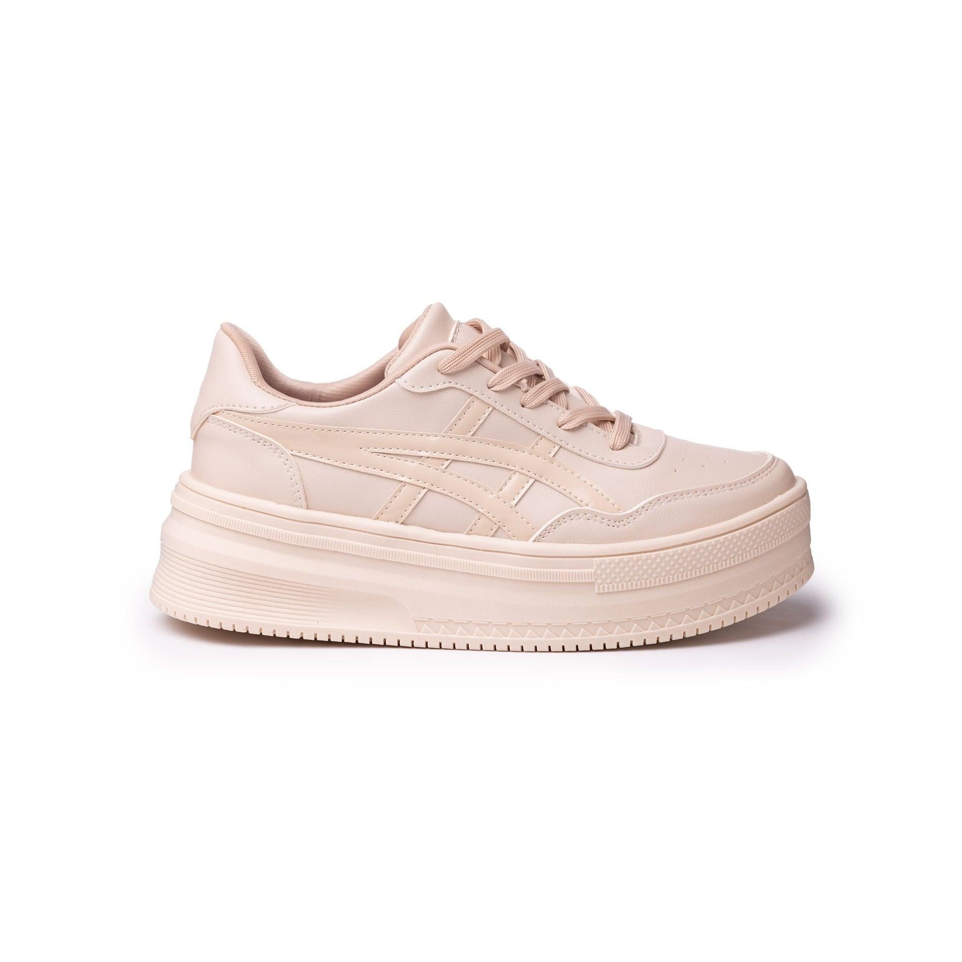 ZAPATILLAS URBANAS MUJER NAMUR  BEIGE - 2