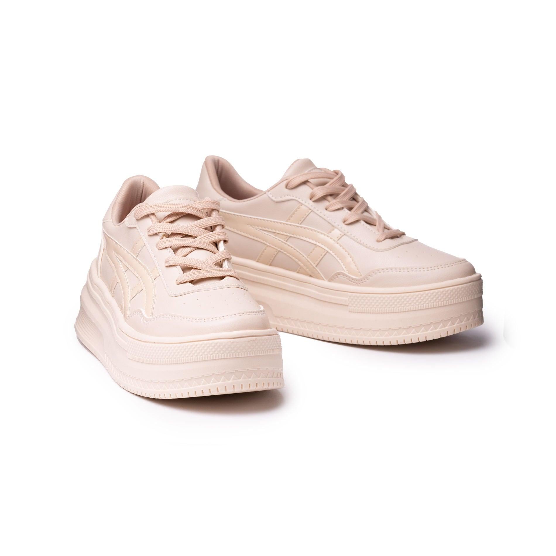 ZAPATILLAS URBANAS MUJER NAMUR  BEIGE - 3
