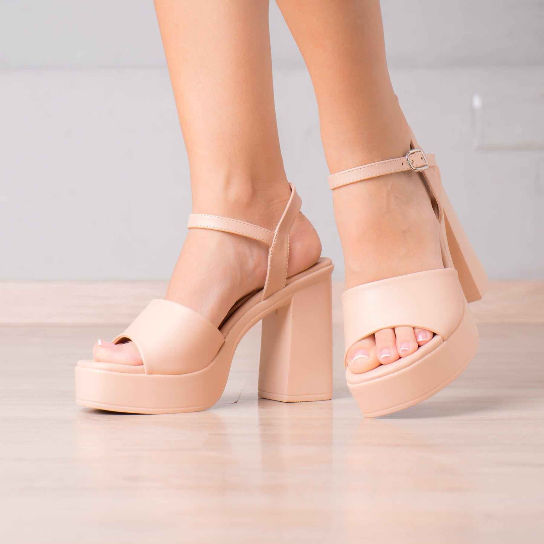 SANDALIAS DE VESTIR MUJER ARABELLA NUDE - 1