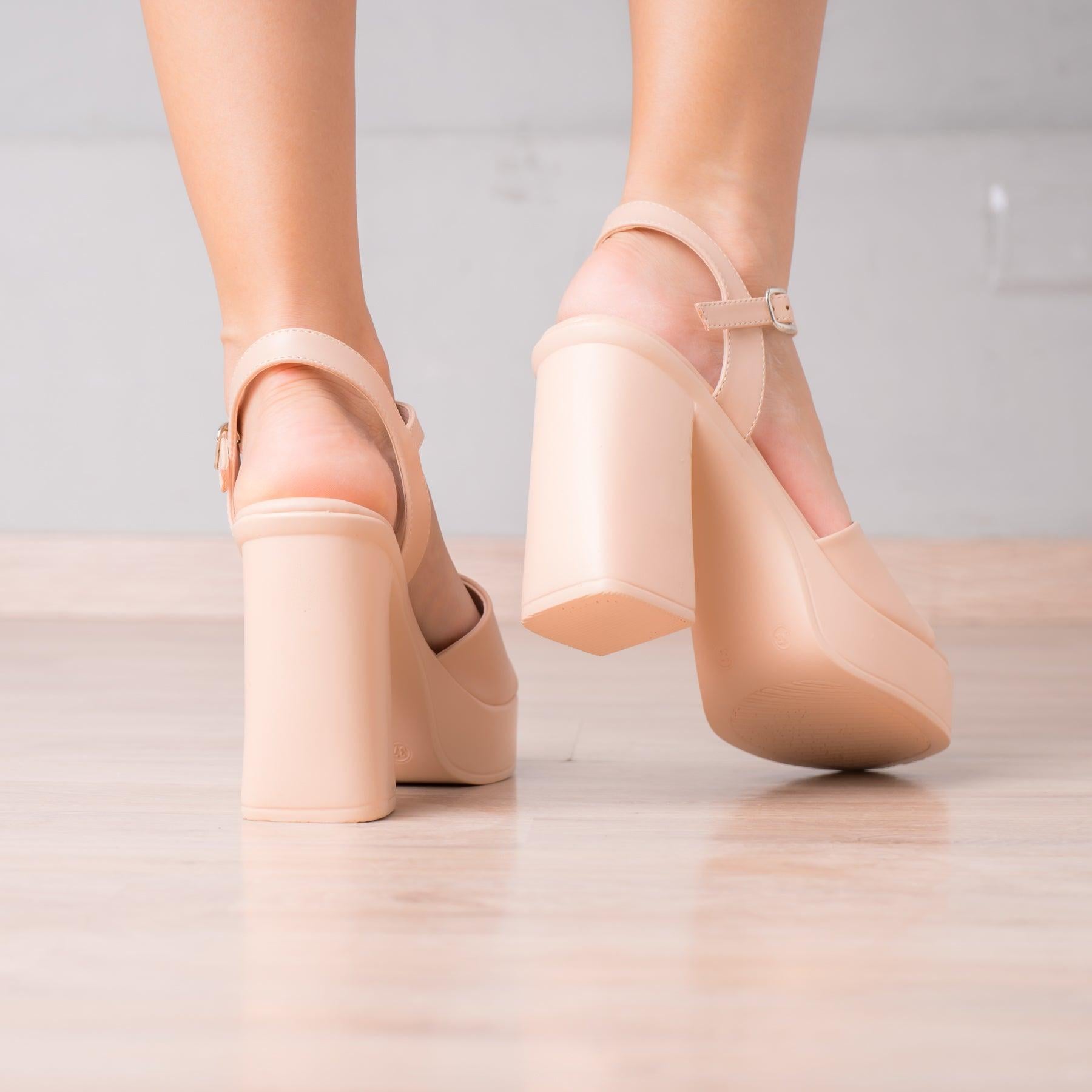 SANDALIAS DE VESTIR MUJER ARABELLA NUDE - 3