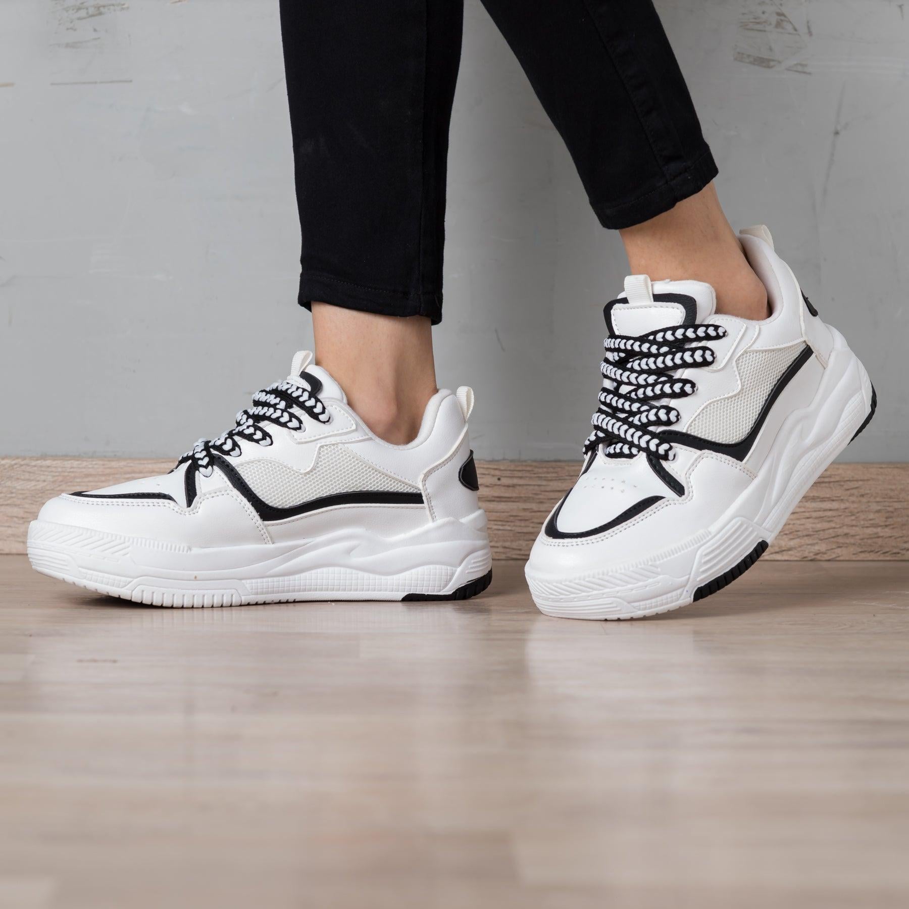 ZAPATILLAS URBANAS MUJER BLAZZER NEGRO - 1