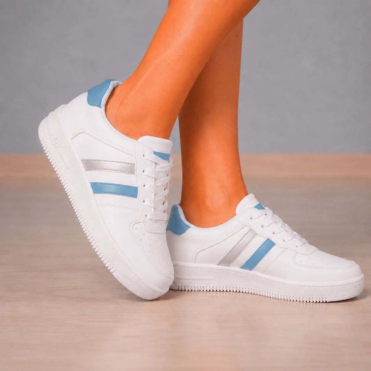 ZAPATILLAS URBANAS MUJER SISAK PLOMO - 1