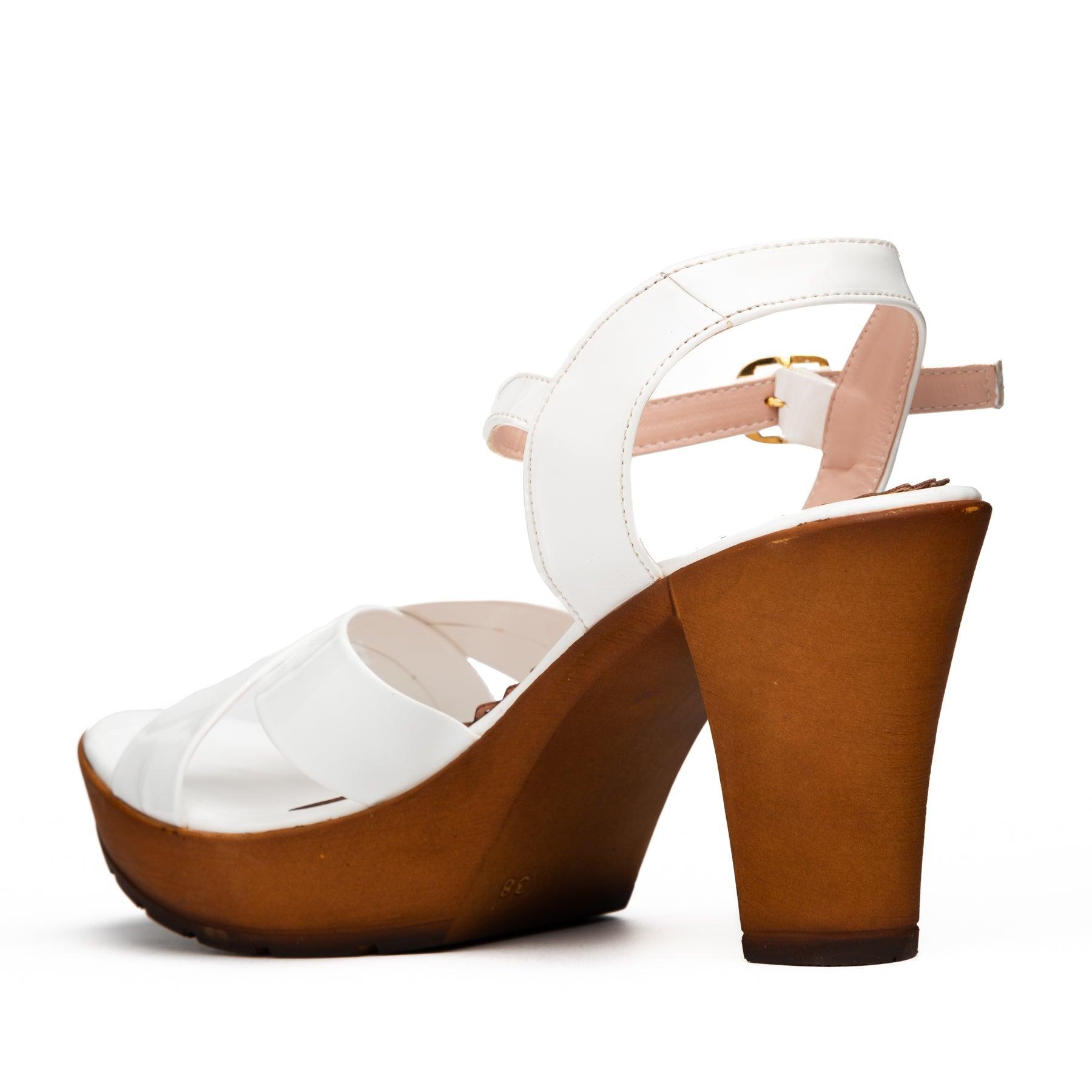 SANDALIAS DE VESTIR MUJER GUIVIN 2.0 BLANCO CHAROL - 6