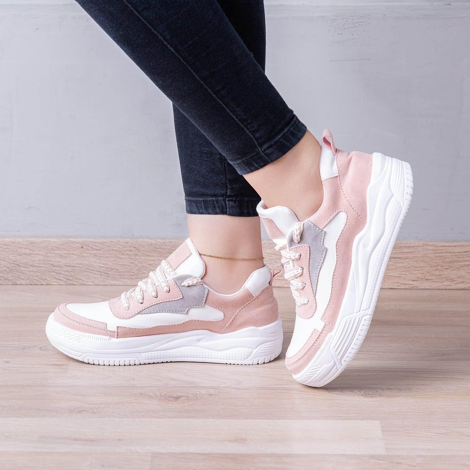 ZAPATILLAS URBANAS MUJER STRONG ROSADO - 1
