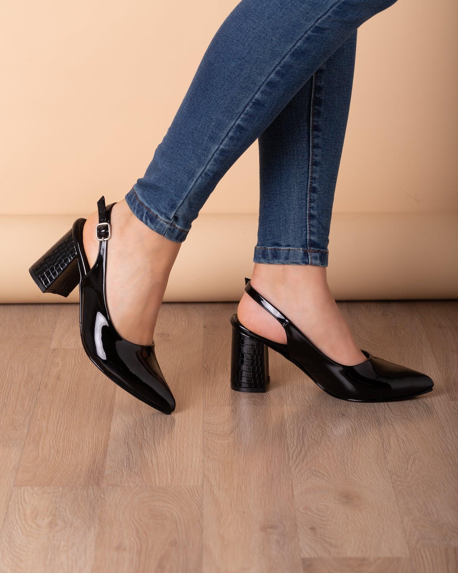STILETTOS MUJER COS NEGRO - 1