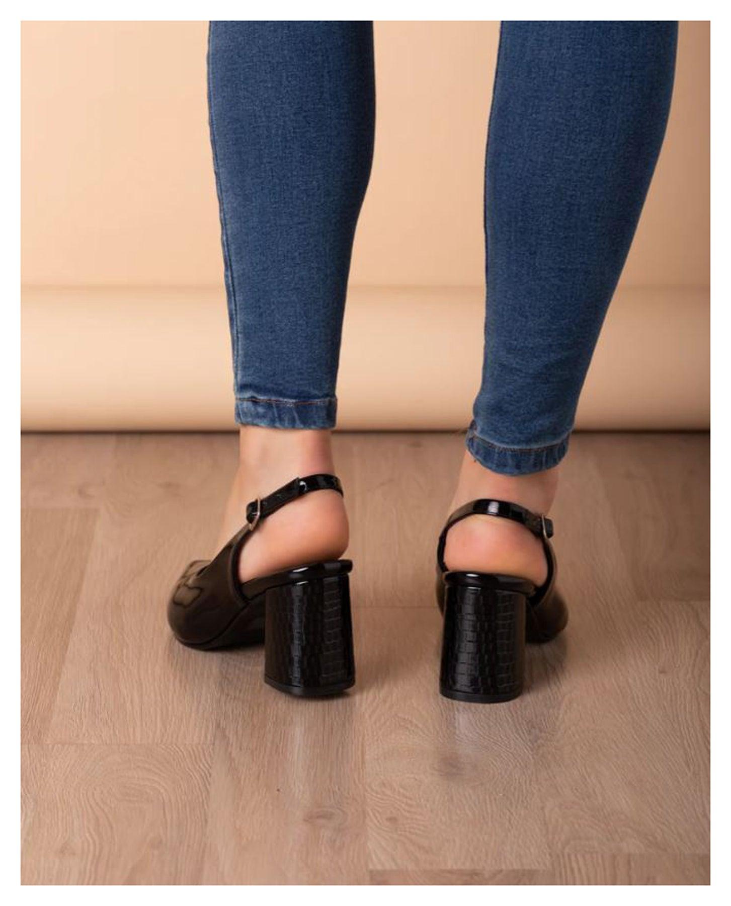 STILETTOS MUJER COS NEGRO - 3