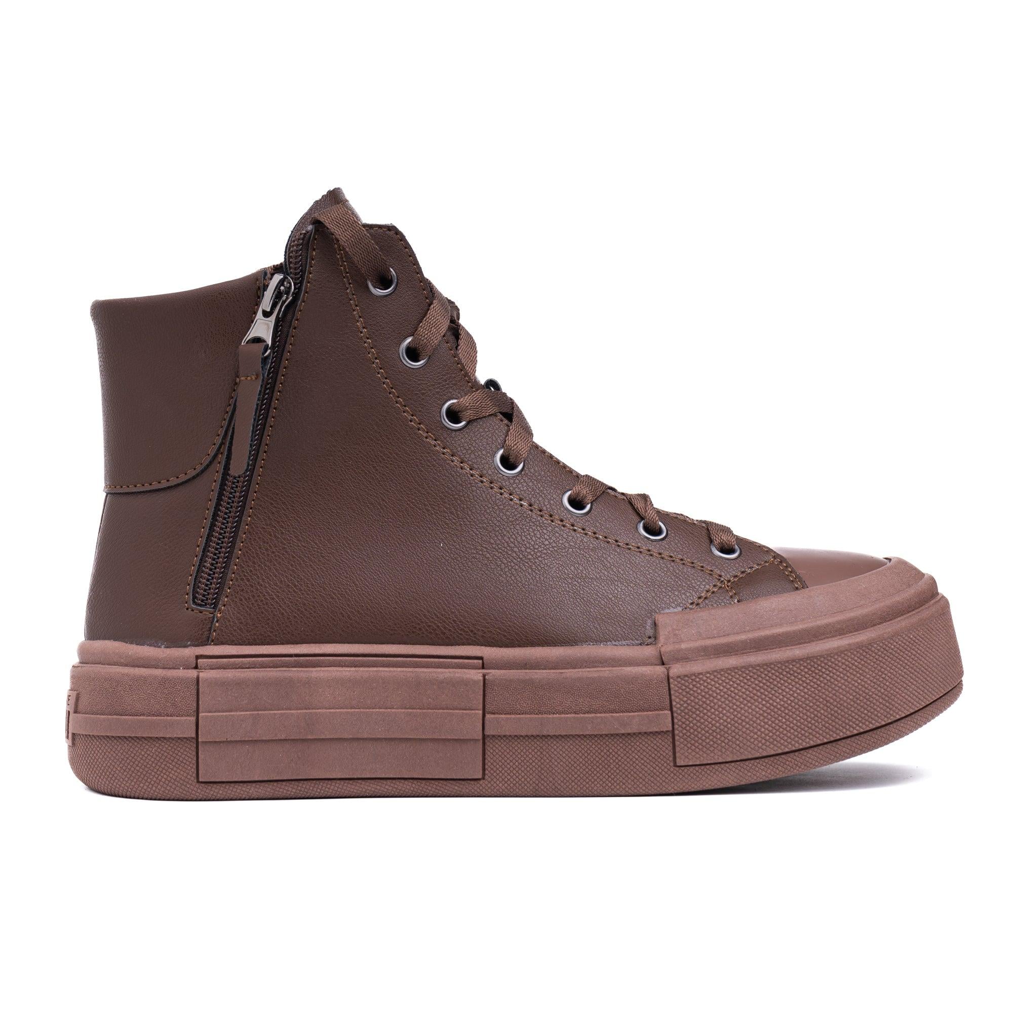 ZAPATILLAS URBANAS MUJER YUZHEN MARRÓN - 4