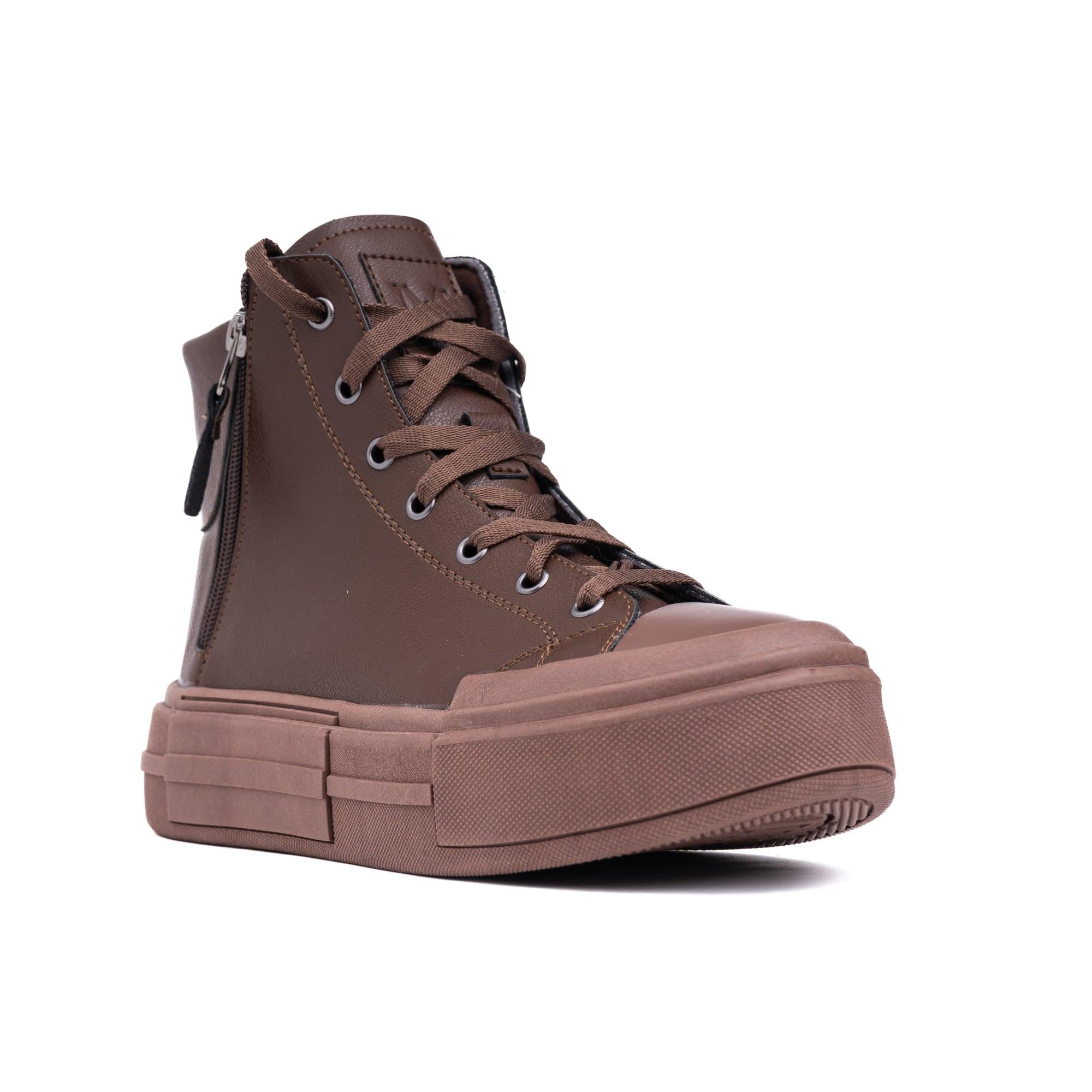 ZAPATILLAS URBANAS MUJER YUZHEN MARRÓN - 5