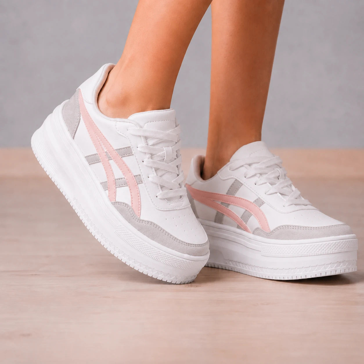 ZAPATILLAS URBANAS MUJER NAMUR ROSADO - 2