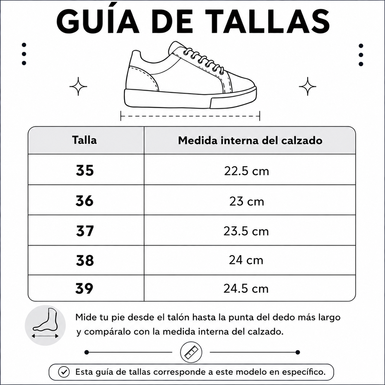 ZAPATILLAS URBANAS MUJER BAREIN BLANCO CON NEGRO - 7