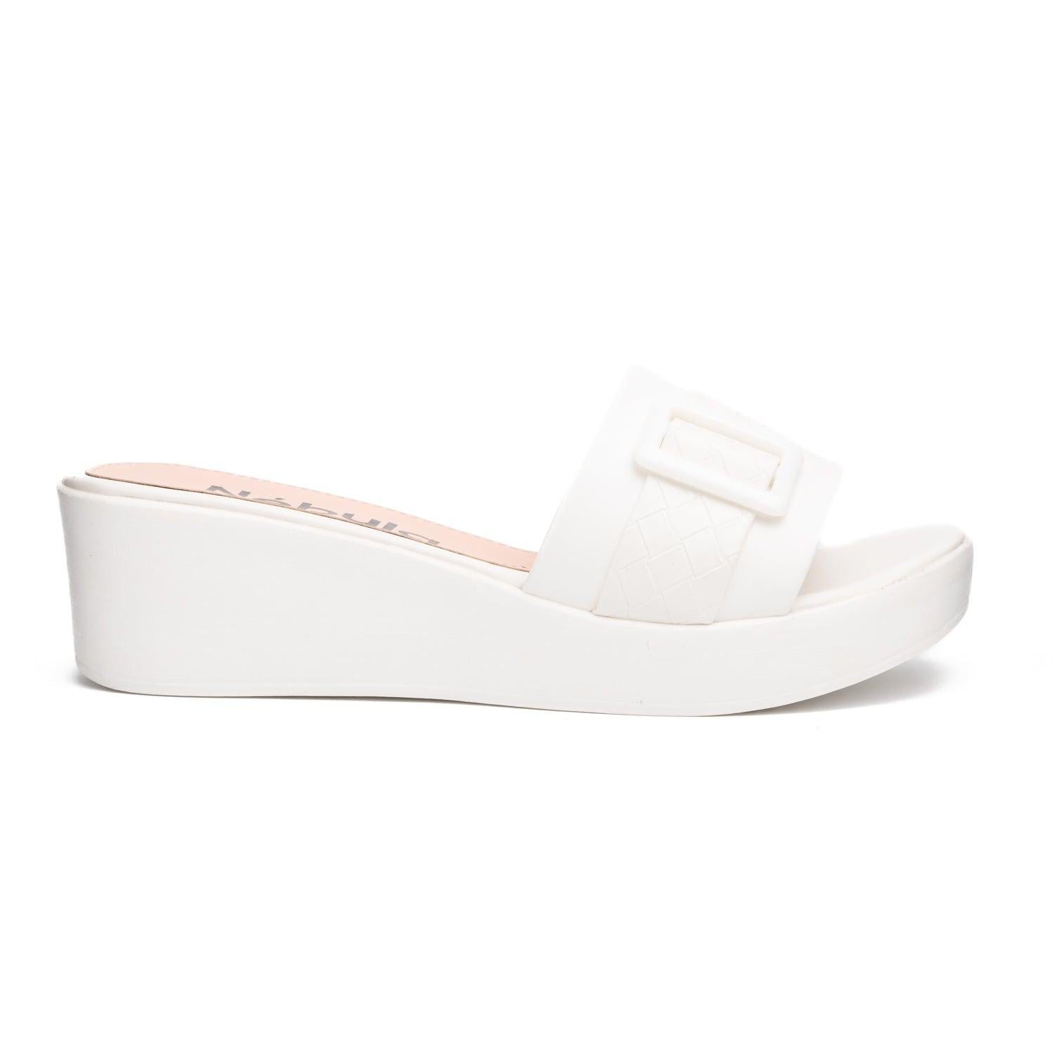 SANDALIAS CASUALES MUJER AHRI BLANCO - 4