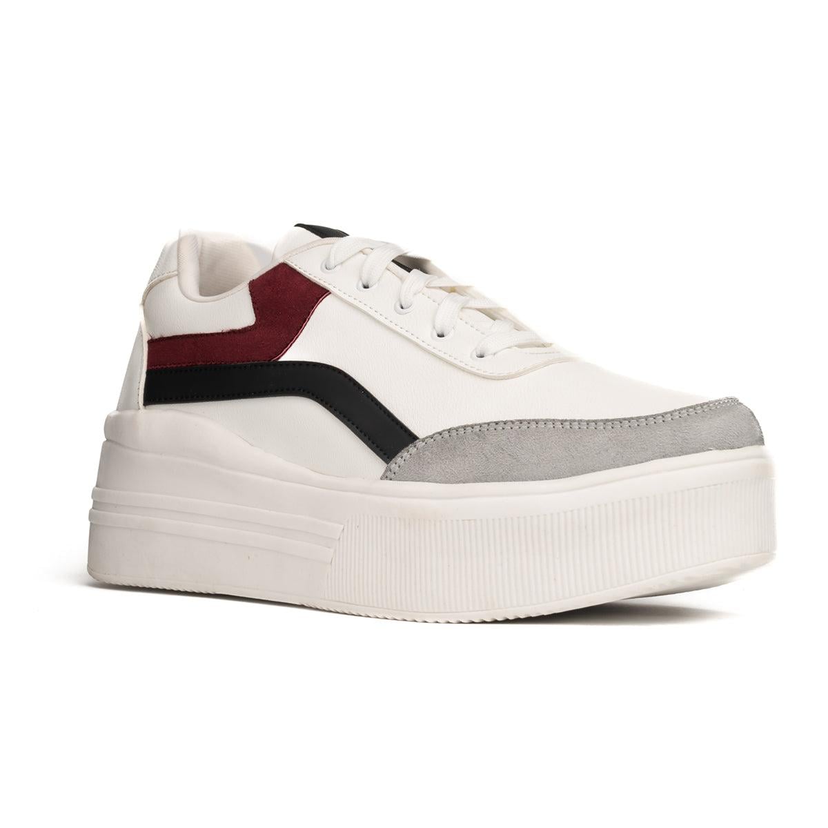 ZAPATILLAS URBANAS MUJER LOOP GUINDA - 3