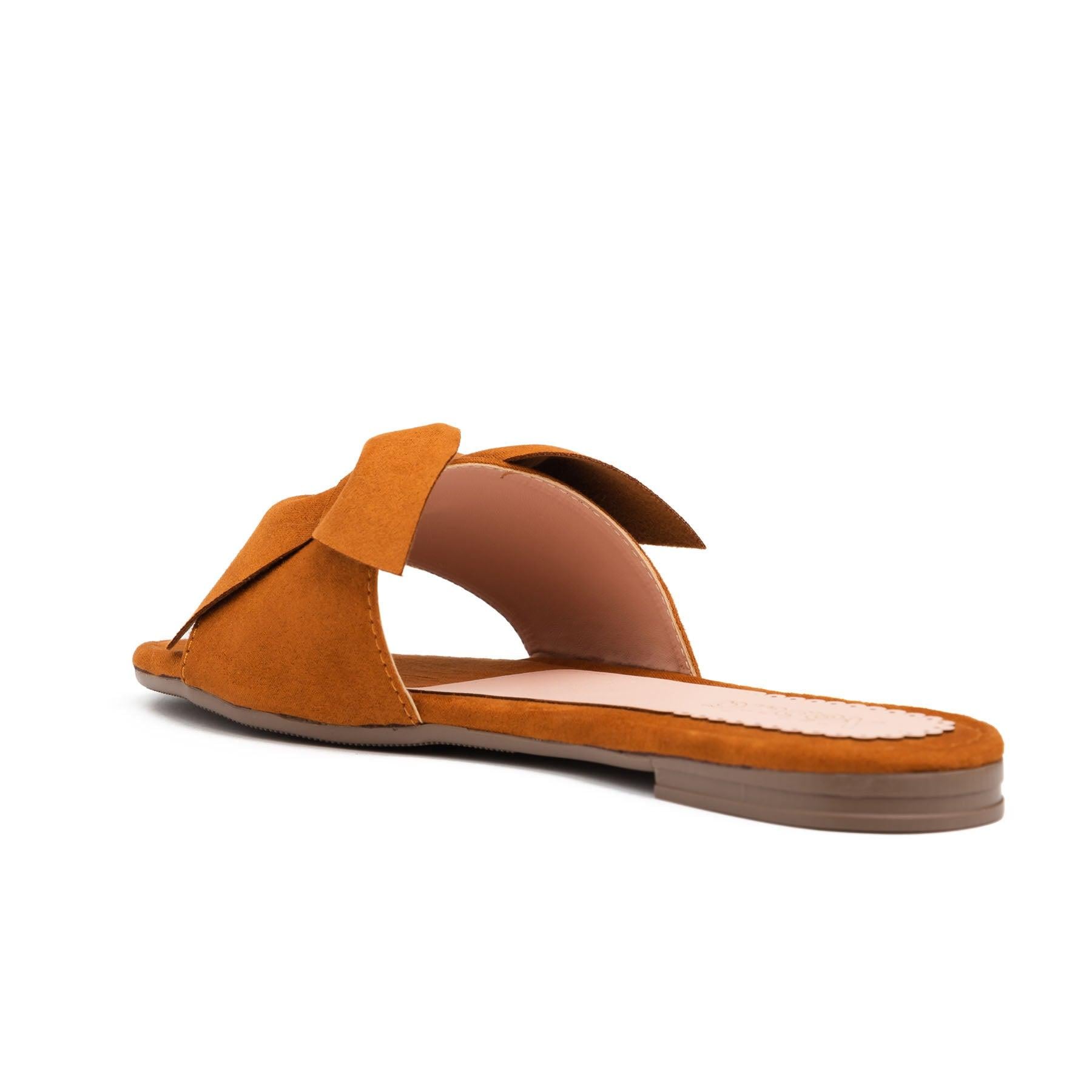 SANDALIAS CASUALES MUJER FLOR CAMEL - 3
