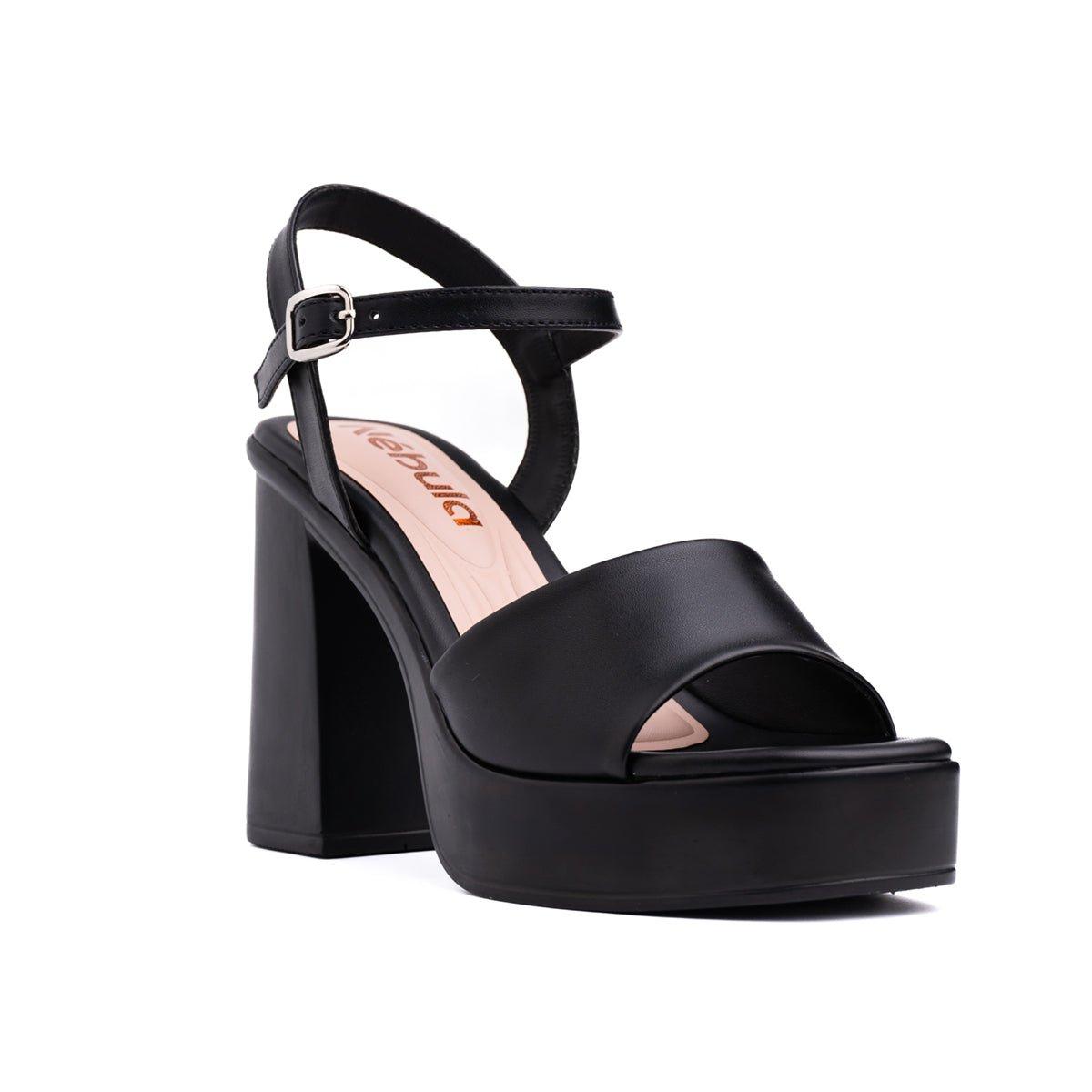 SANDALIAS DE VESTIR MUJER ARABELLA NEGRO - 5