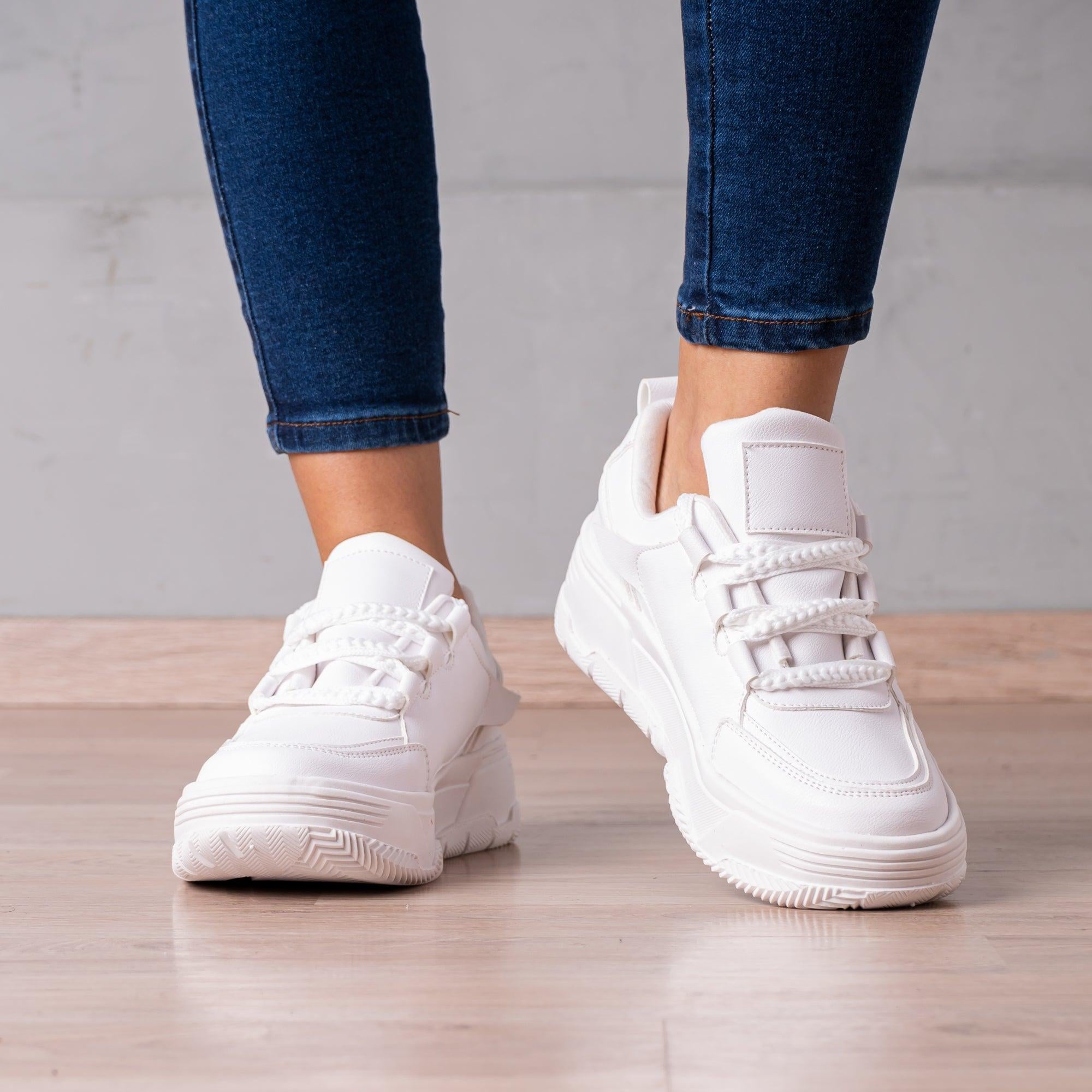 ZAPATILLAS URBANAS MUJER CORAZONE BLANCO - 2