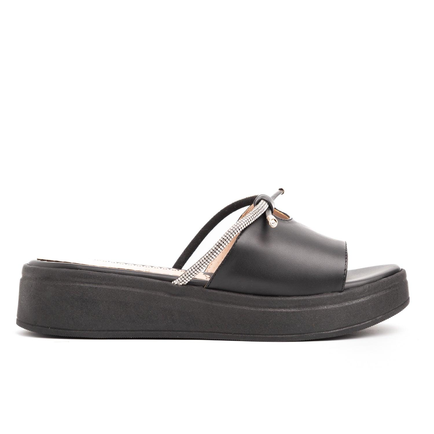 SANDALIAS CASUALES MUJER KOLEOS NEGRO - 4