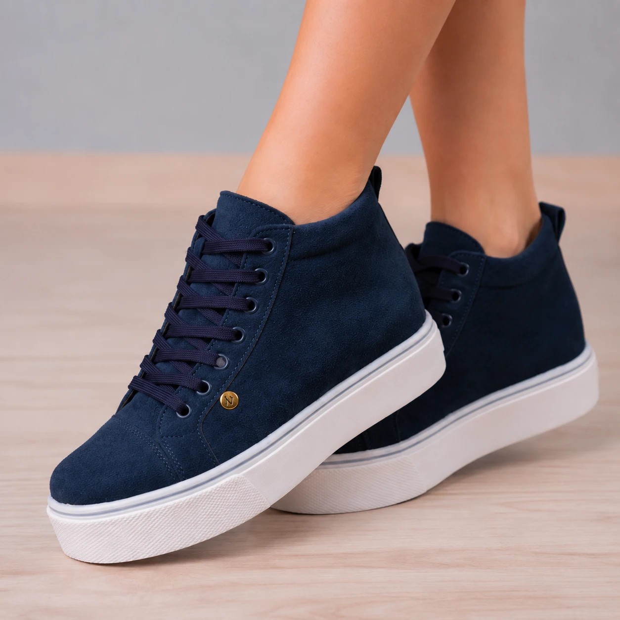 ZAPATILLAS URBANAS MUJER DOHA AZUL - 1