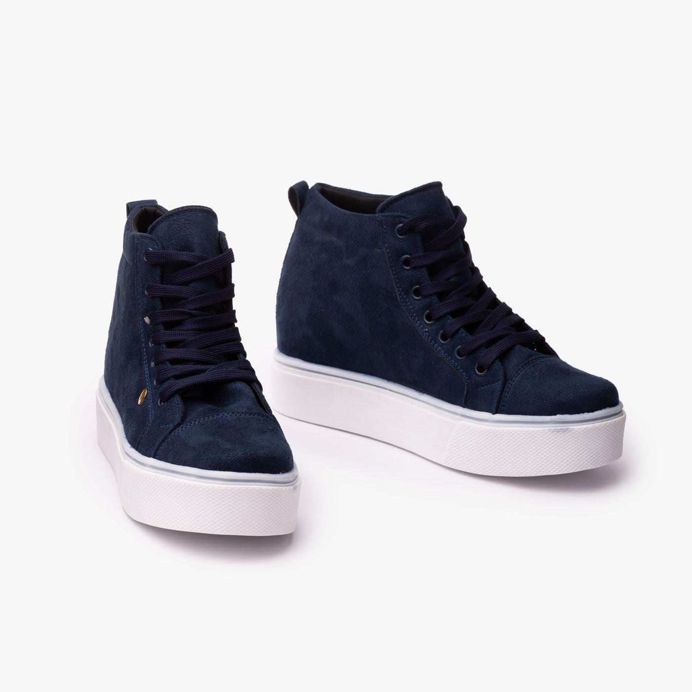 ZAPATILLAS URBANAS MUJER DOHA AZUL - 3