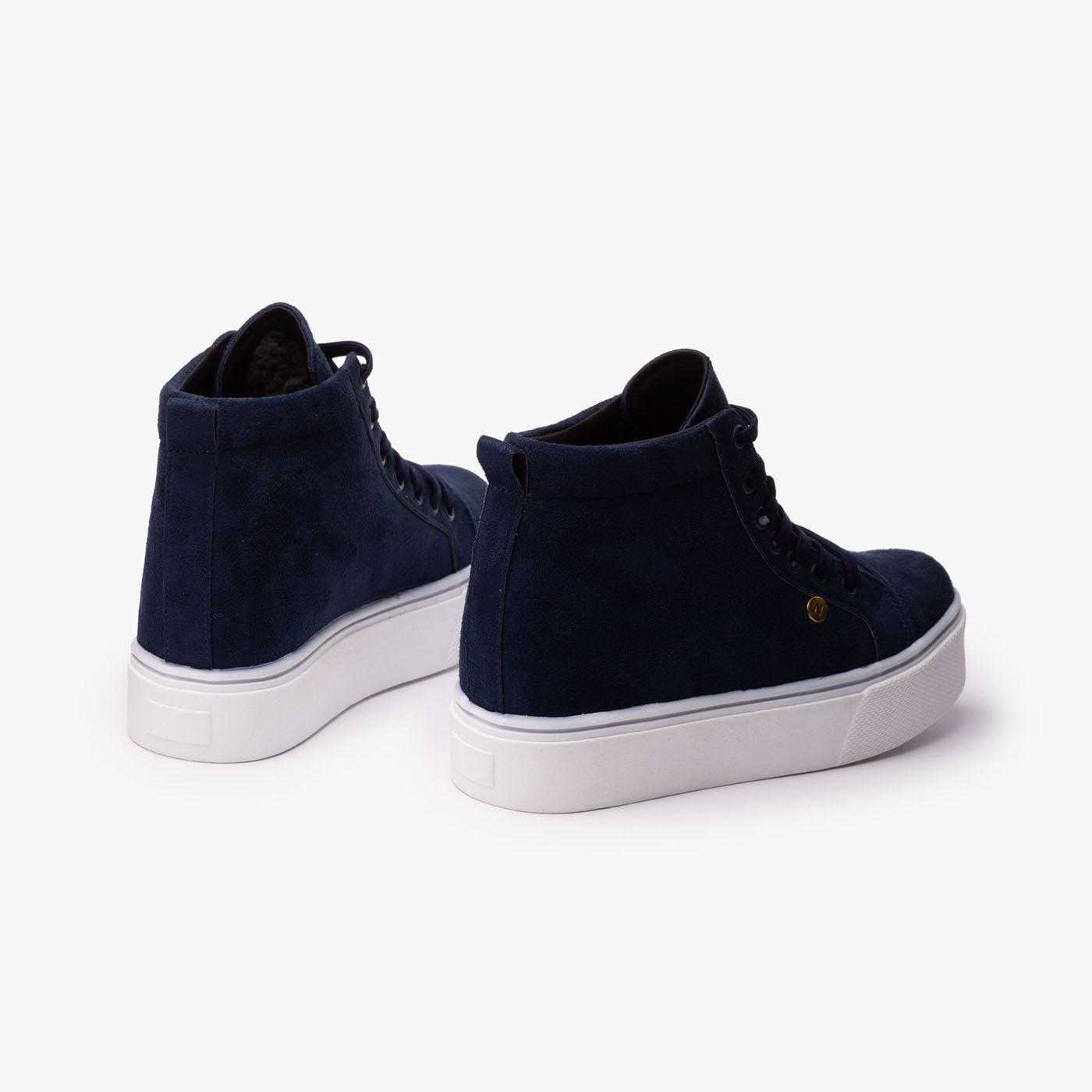 ZAPATILLAS URBANAS MUJER DOHA AZUL - 4