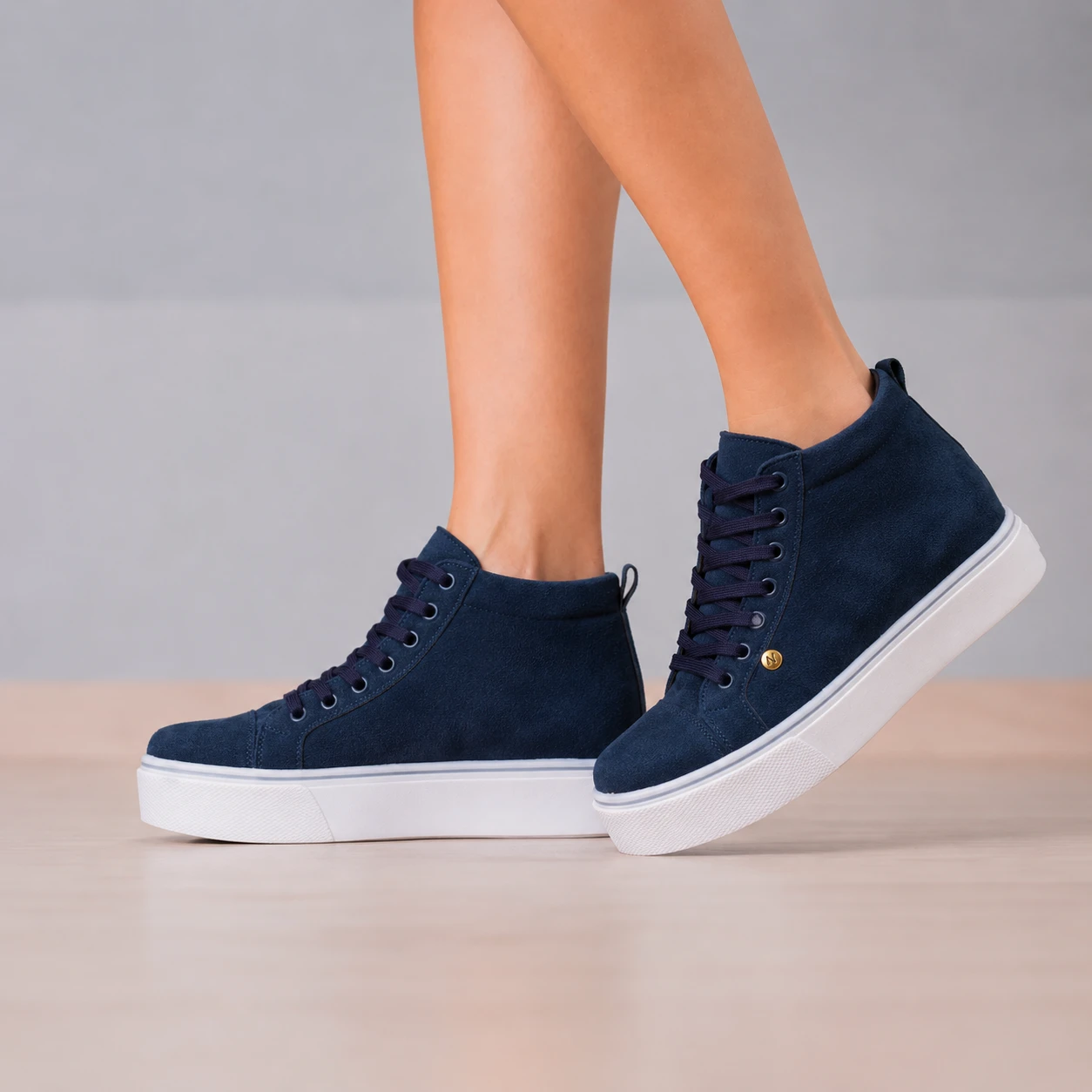 ZAPATILLAS URBANAS MUJER DOHA AZUL - 7