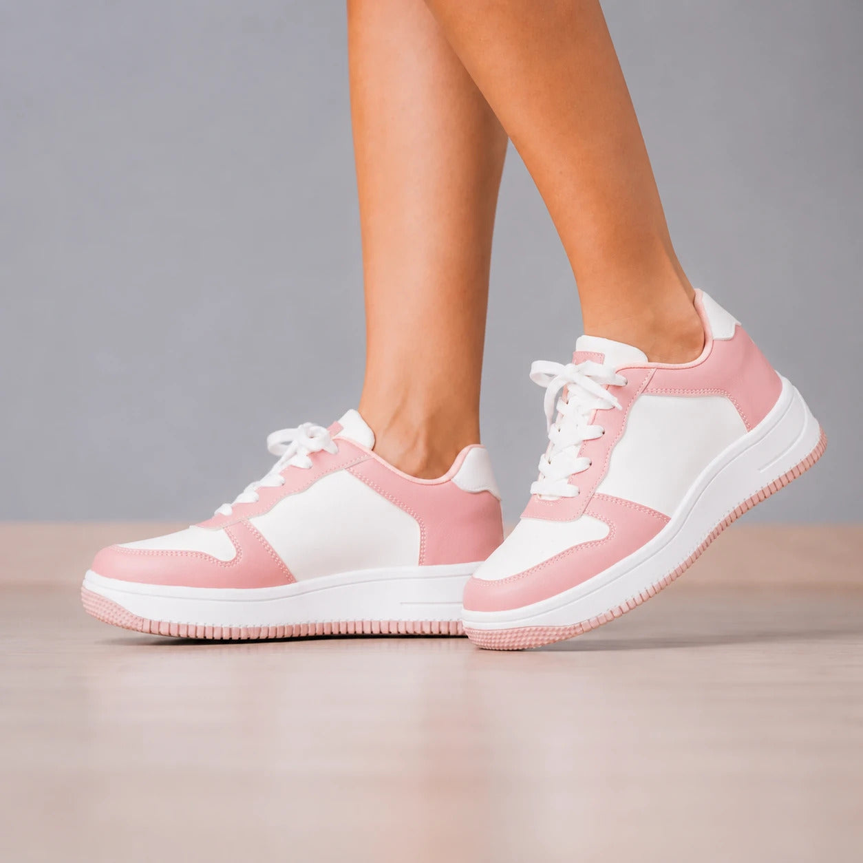 ZAPATILLAS URBANAS MUJER MENDOZA ROSADO OSCURO - 1
