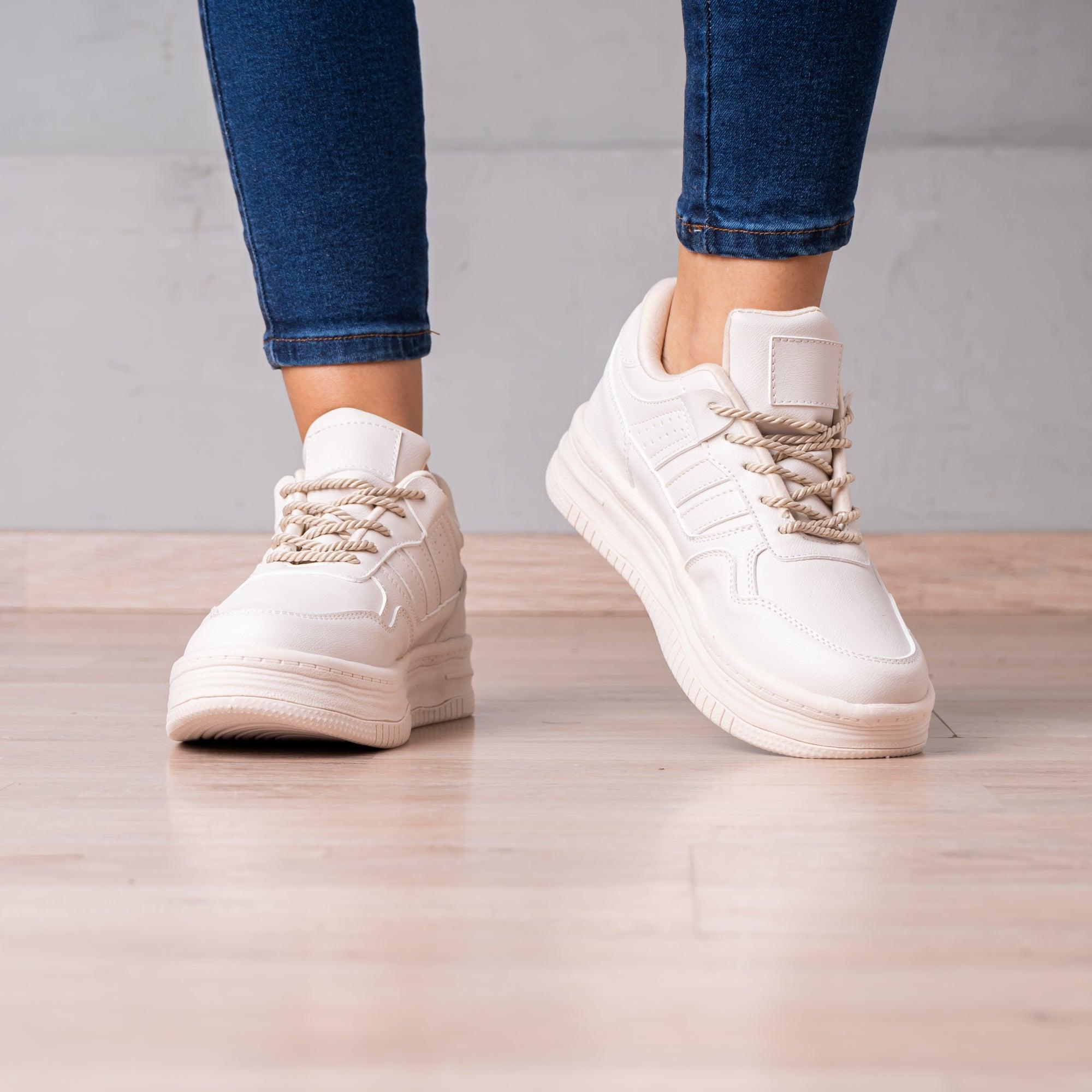 ZAPATILLAS URBANAS MUJER BAMPOX NUDE - 2