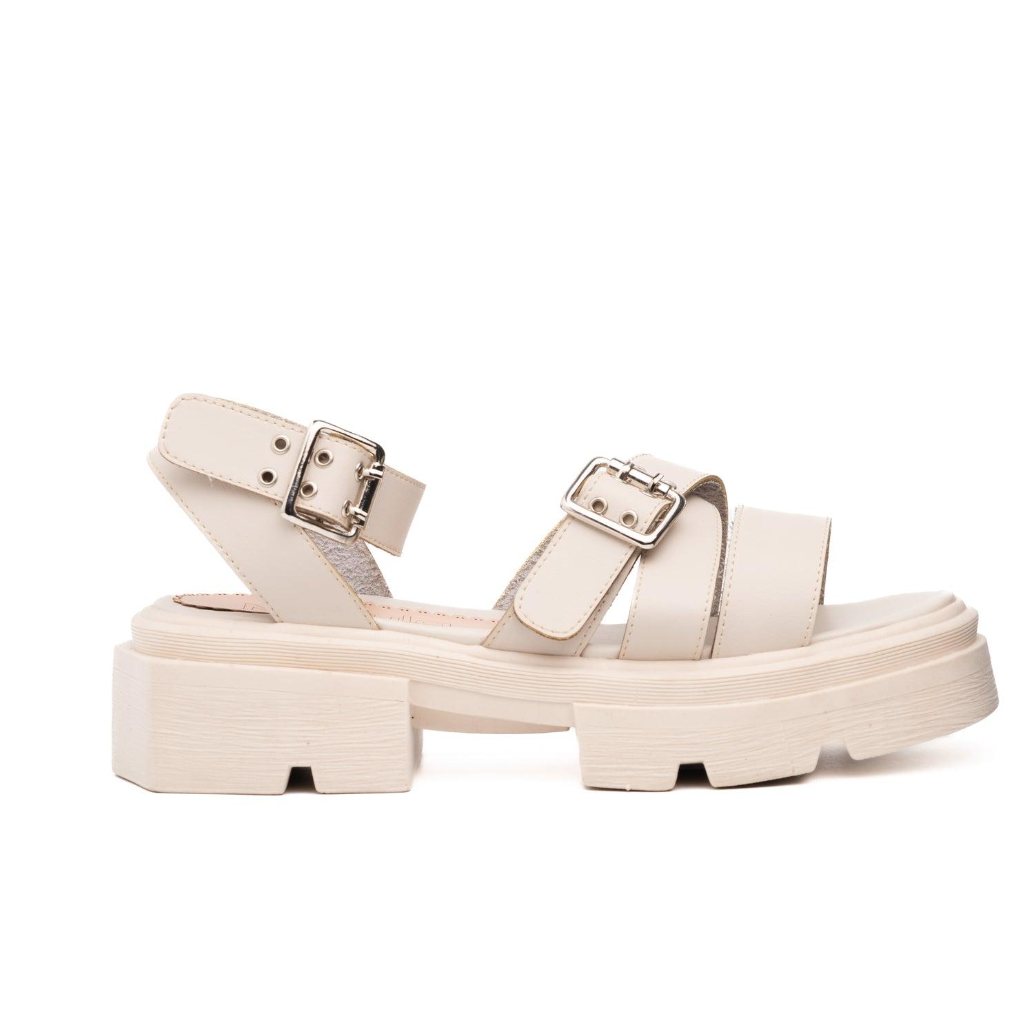 SANDALIAS CASUALES MUJER ZABADANI BEIGE - 4