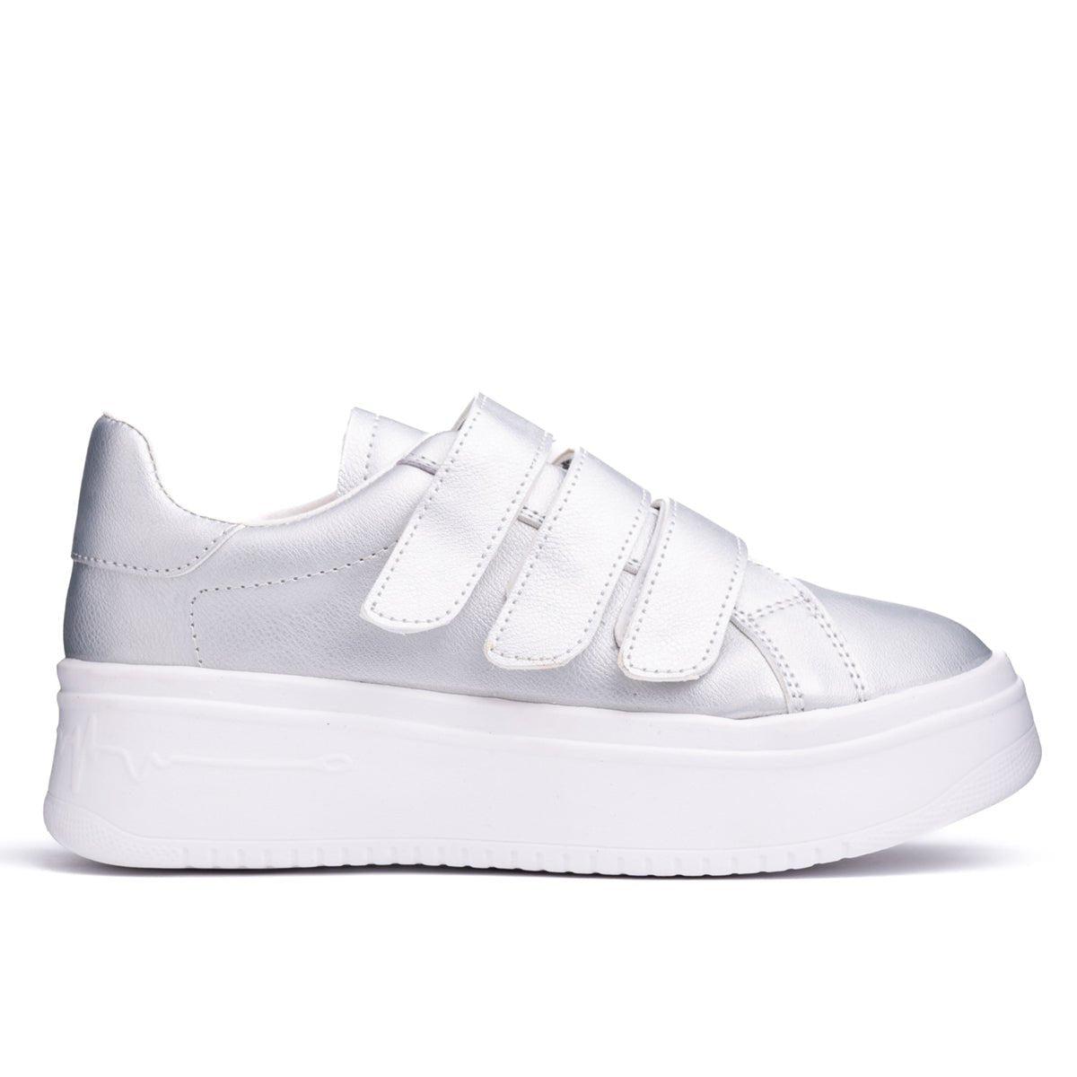 ZAPATILLAS URBANAS MUJER BUANANOTTE PLATEADO - 4