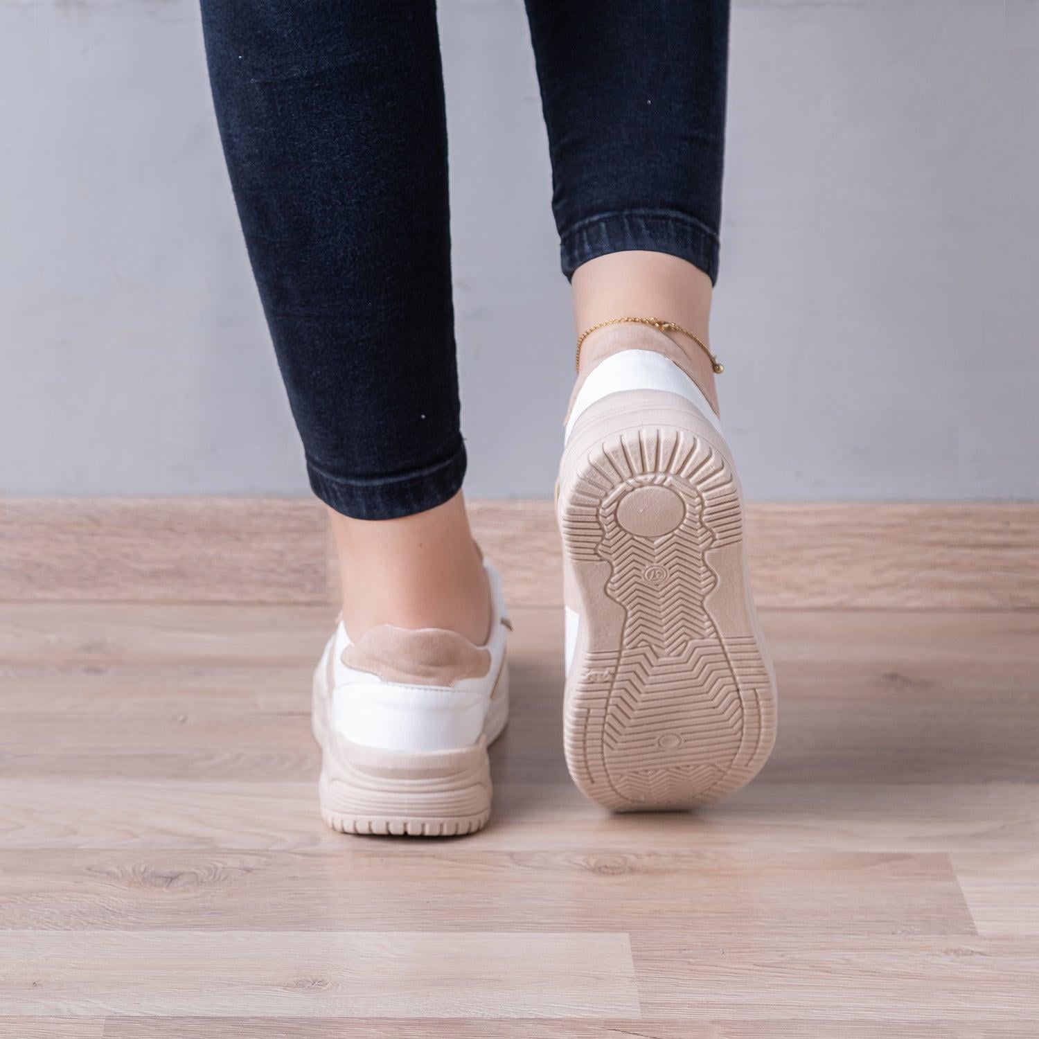 ZAPATILLAS URBANAS MUJER MAGIC BEIGE - 3