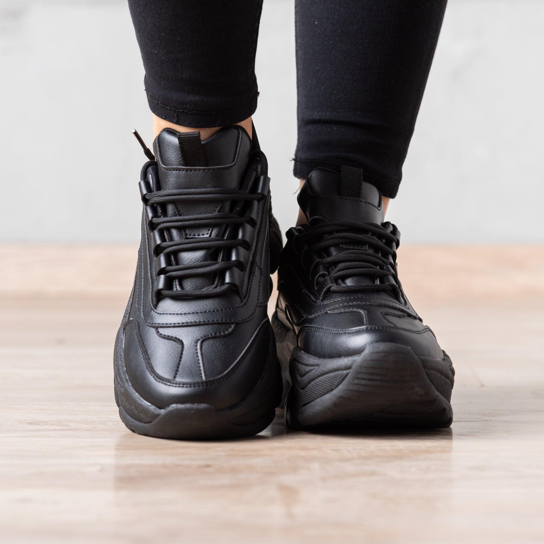 ZAPATILLAS URBANAS MUJER SOCHEN NEGRO - 2