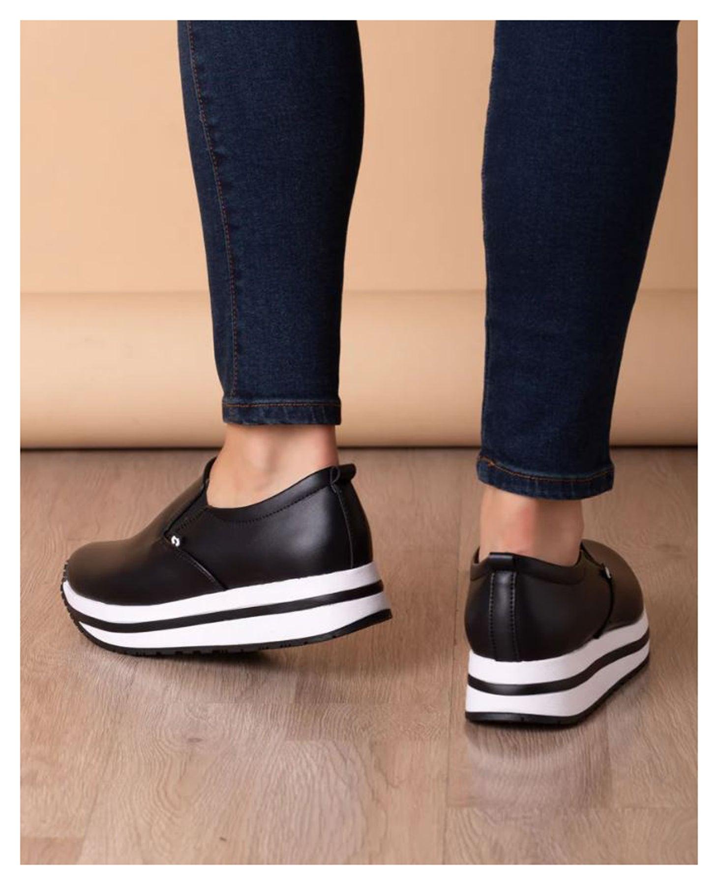 ZAPATILLAS URBANAS MUJER SHUMEN NEGRO - 3