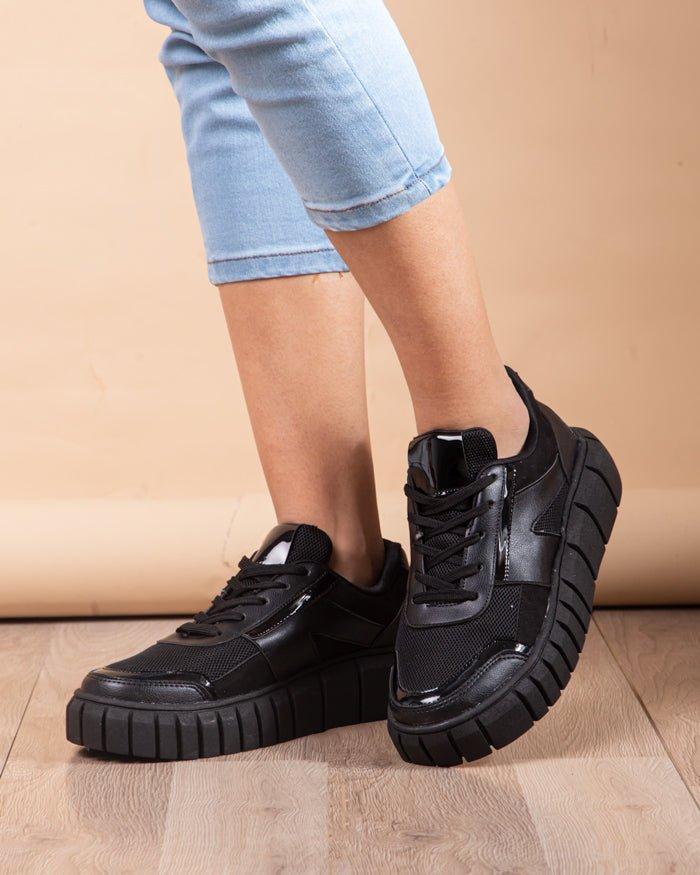 ZAPATILLAS URBANAS MUJER SAN LUIS NEGRO - 1