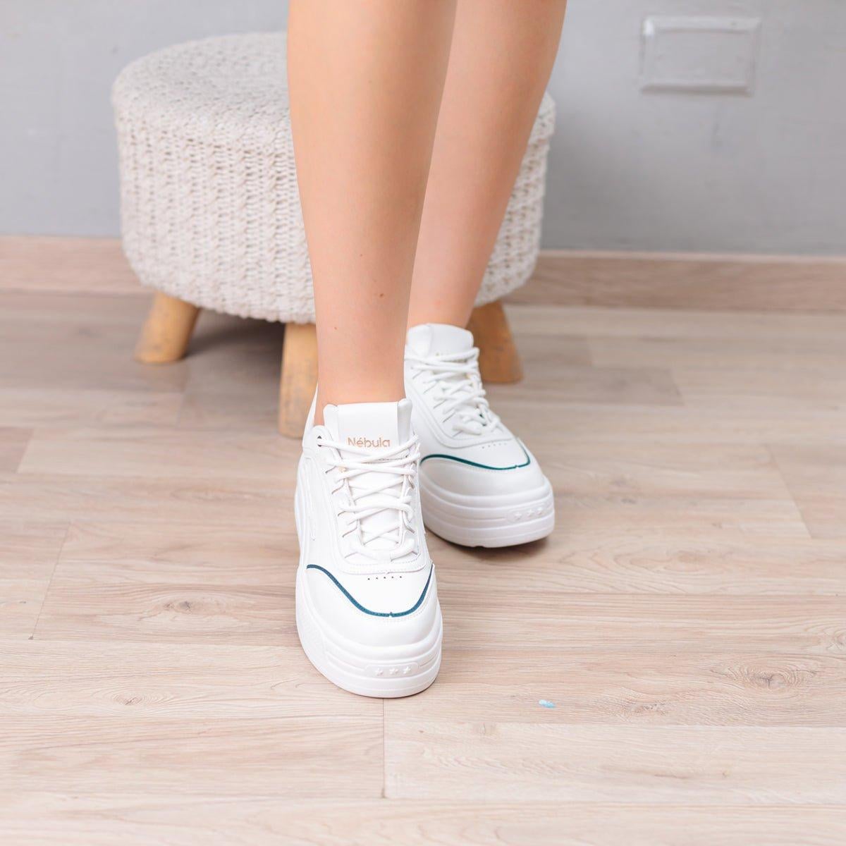 ZAPATILLAS URBANAS MUJER QUEPOS VERDE - 2