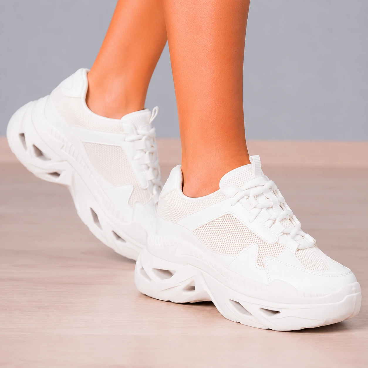 ZAPATILLAS URBANAS MUJER GIA BLANCO - 2
