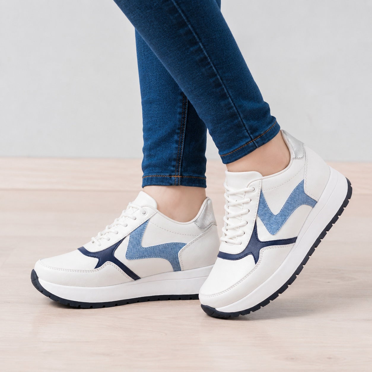 ZAPATILLAS URBANAS MUJER ZIGMA AZUL - 1