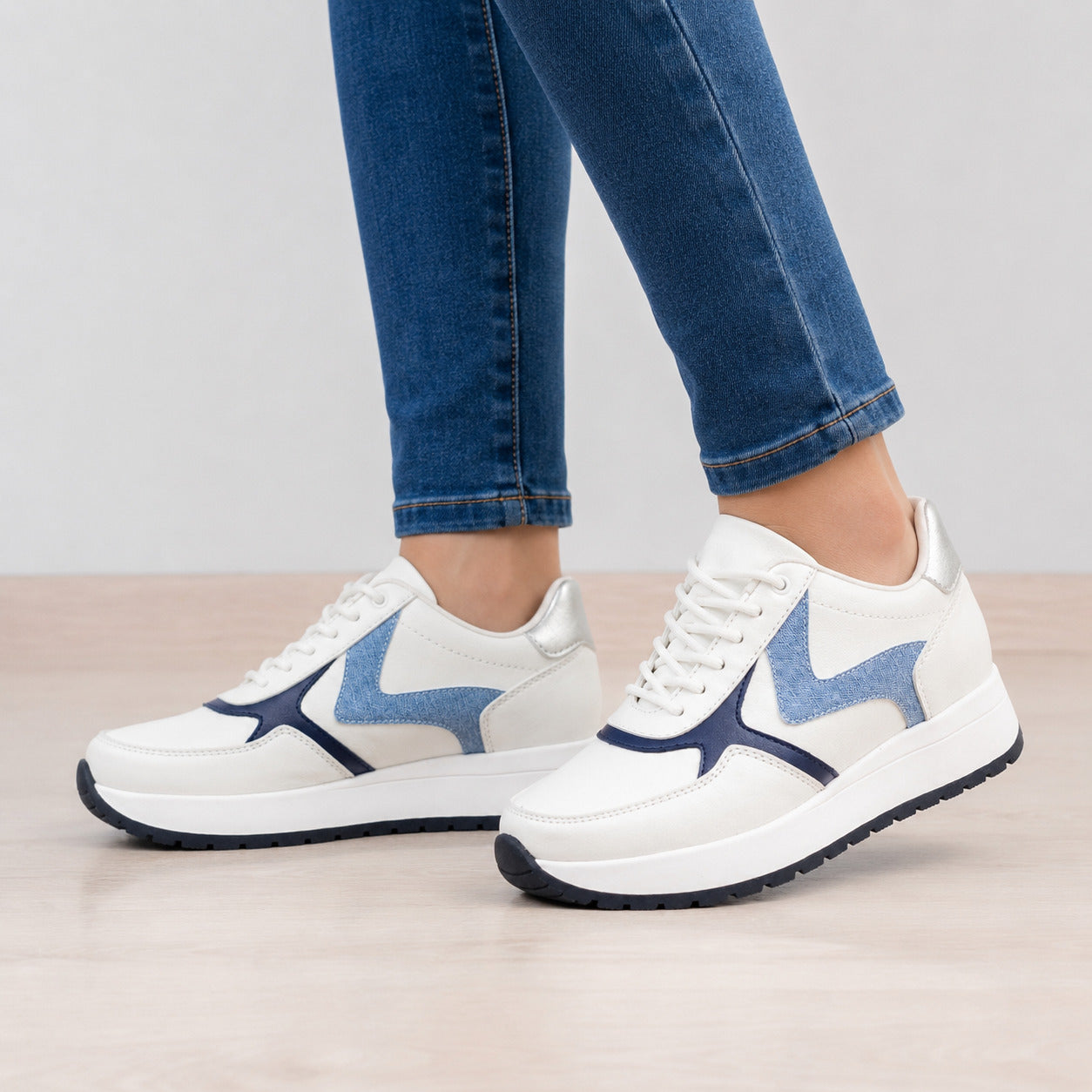 ZAPATILLAS URBANAS MUJER ZIGMA AZUL - 6