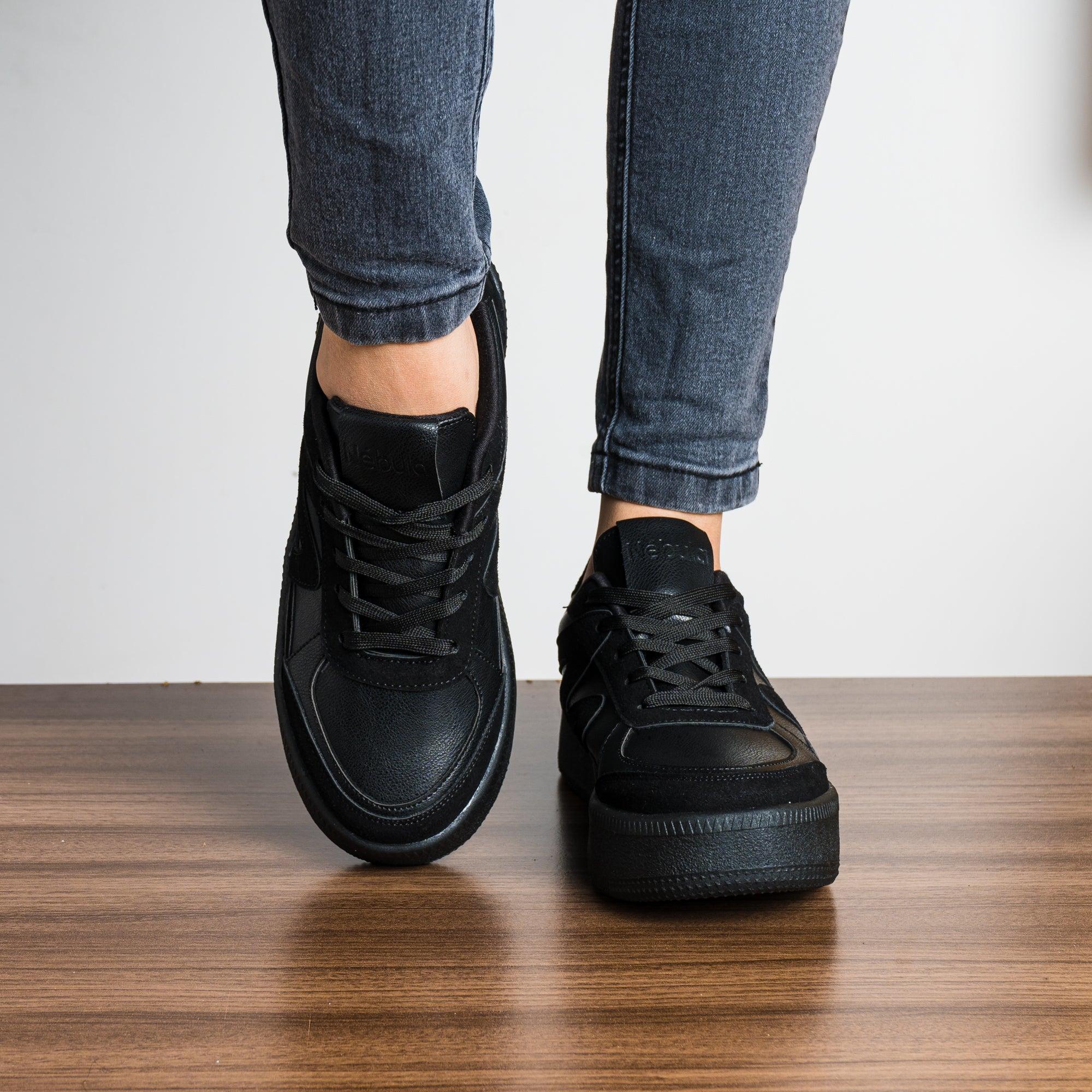 ZAPATILLAS URBANAS MUJER DINASTY NEGRO - 2